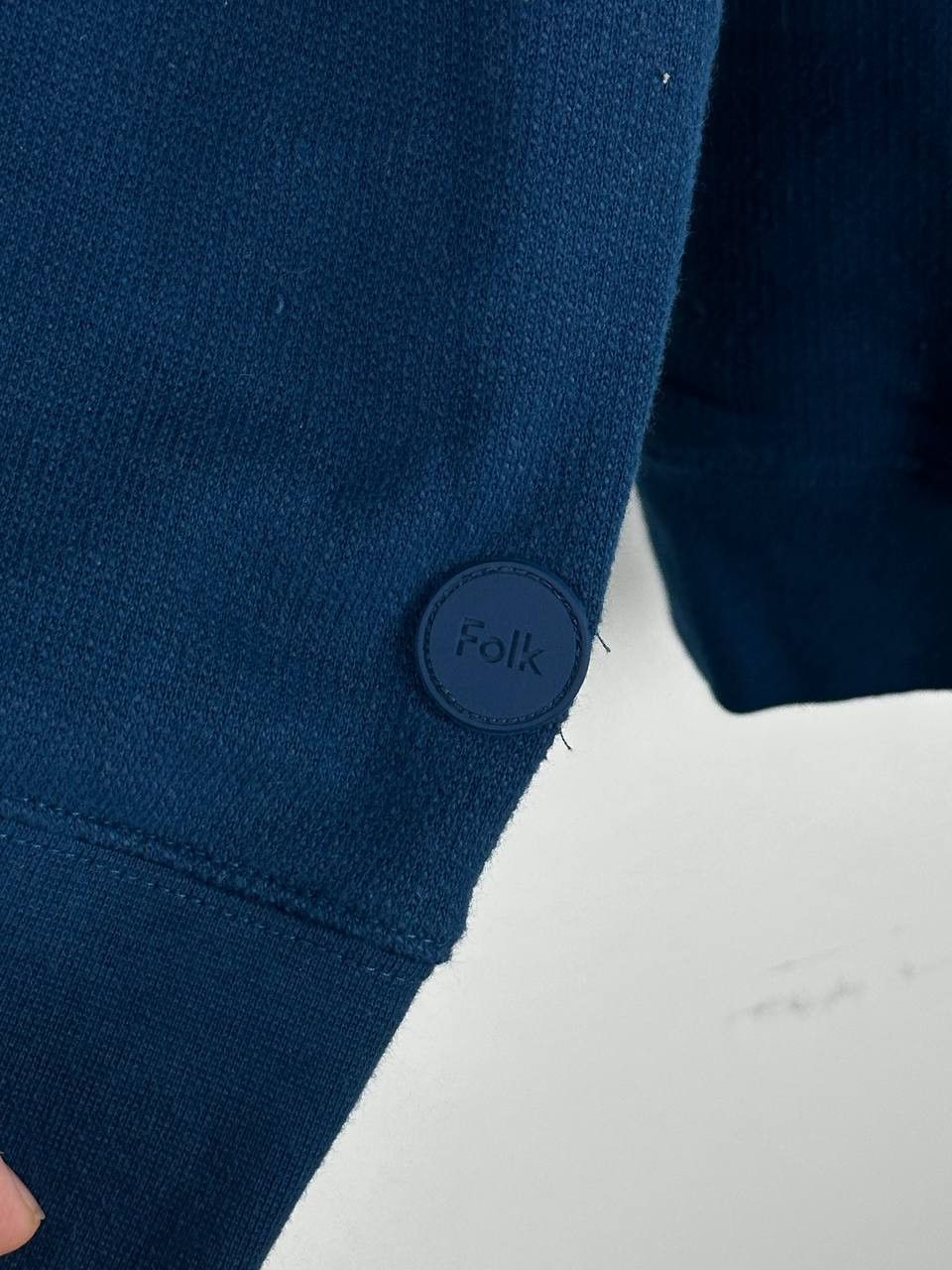 Folk Folk Organic Cotton Blue Basic Sweatshirt Size US L / EU 52-54 / 3 - 5 Thumbnail