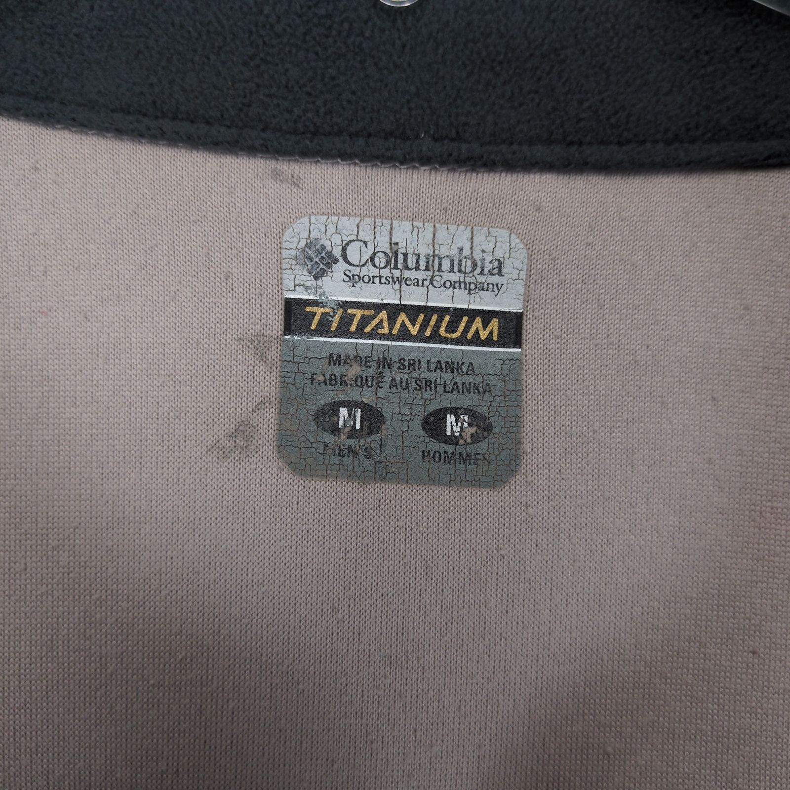 Columbia Columbia Titanium Men's M 1/2 Zip Fleece Pullover Jacket Size US M / EU 48-50 / 2 - 6 Thumbnail
