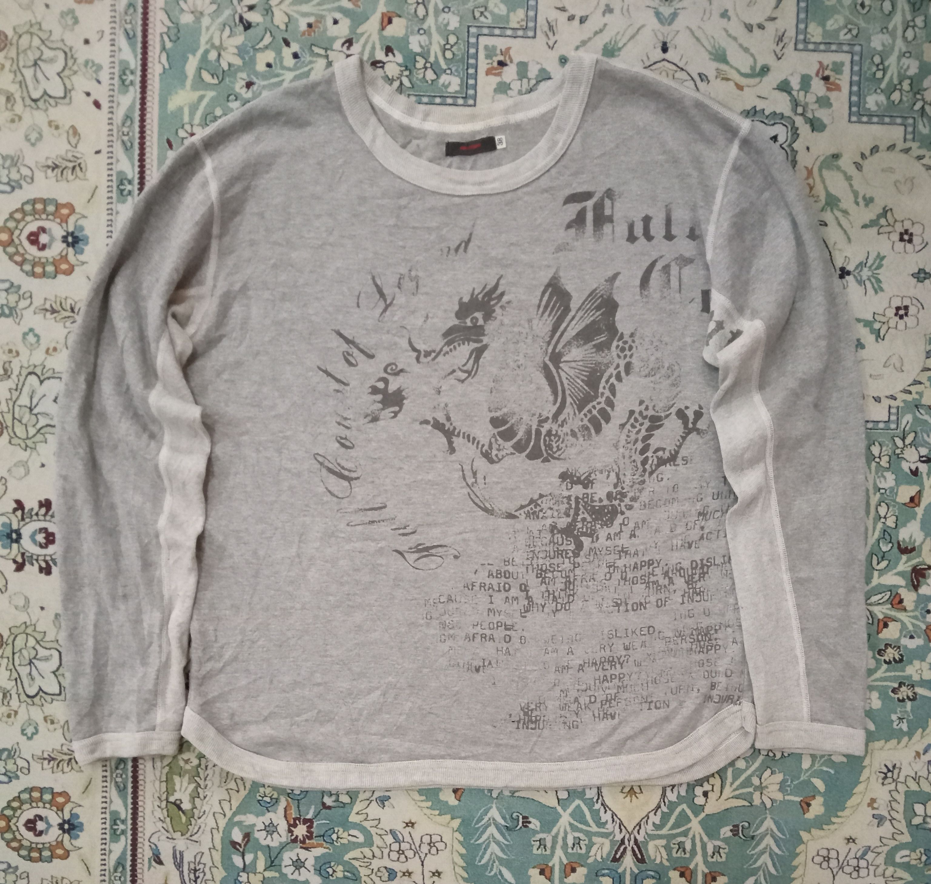 Full Count & Co. Full Count Rare Design Flying Dragon Motive Top Size US M / EU 48-50 / 2 - 1 Thumbnail