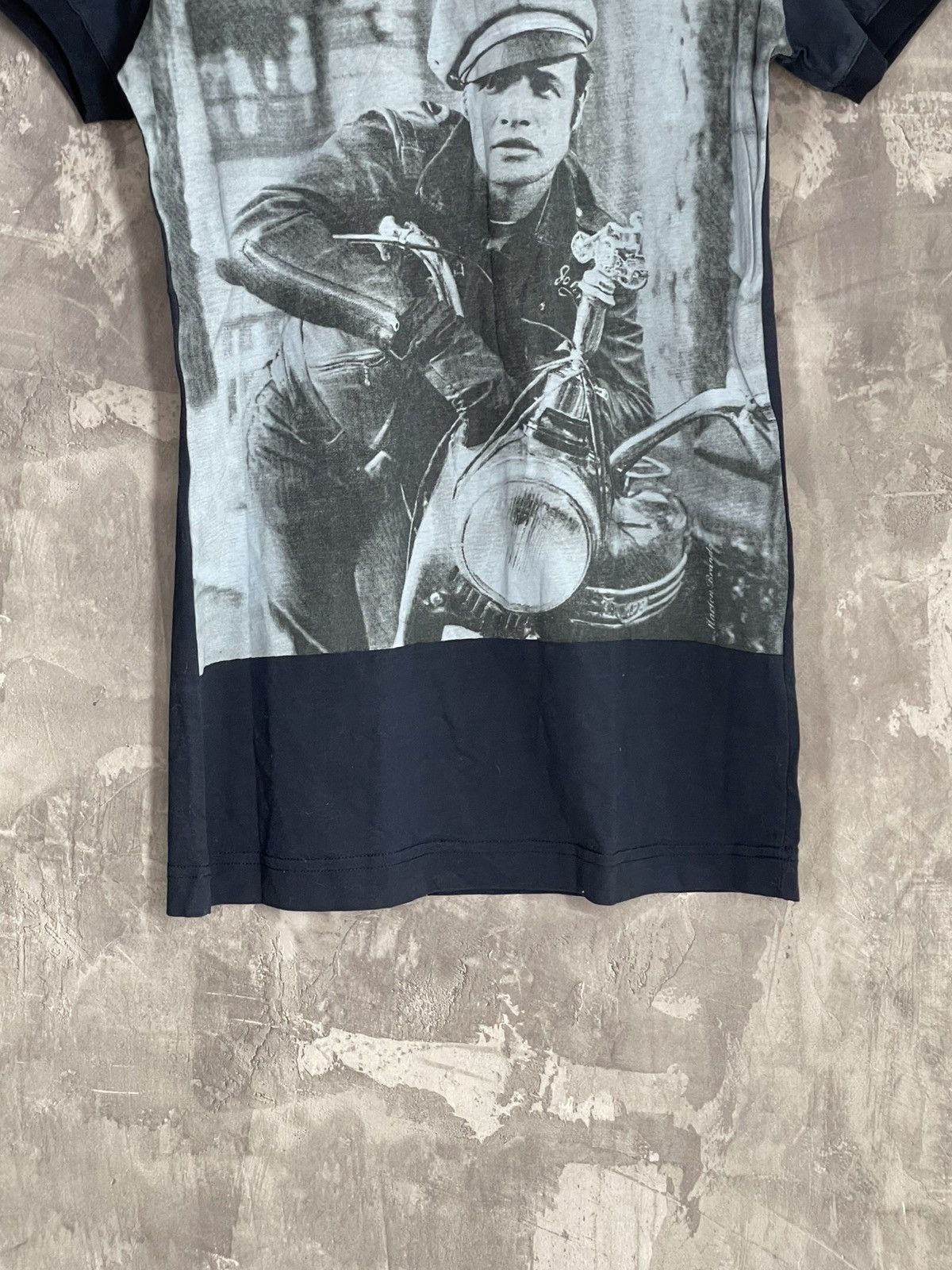 Dolce & Gabbana Dolce & Gabbana D&G Marlon Brando Overprint Y2K T shirt Size L / US 10 / IT 46 - 5 Thumbnail