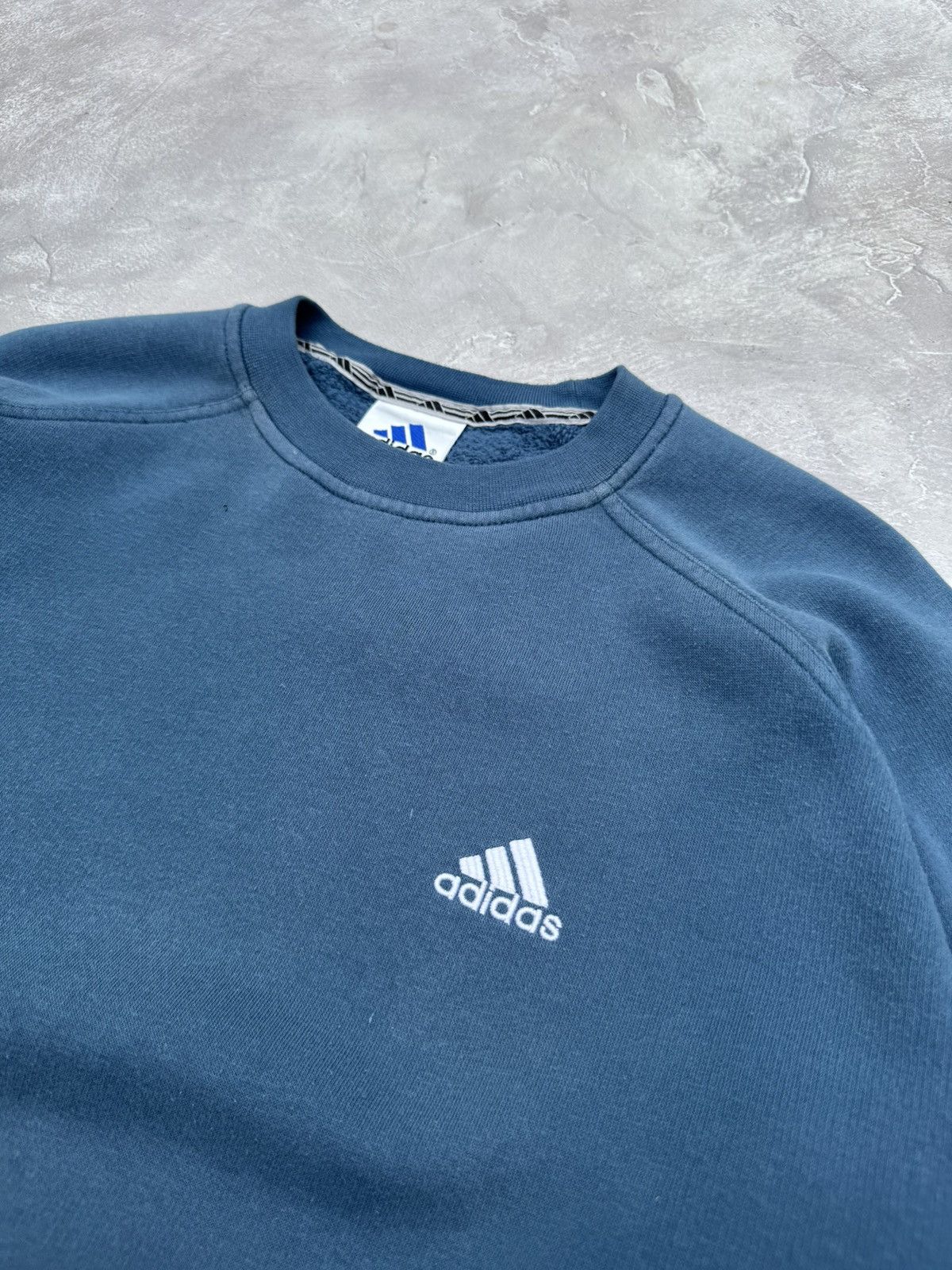 Adidas Vintage 00s Adidas Baggy Crewneck Sweatshirt Size US XL / EU 56 / 4 - 6 Thumbnail