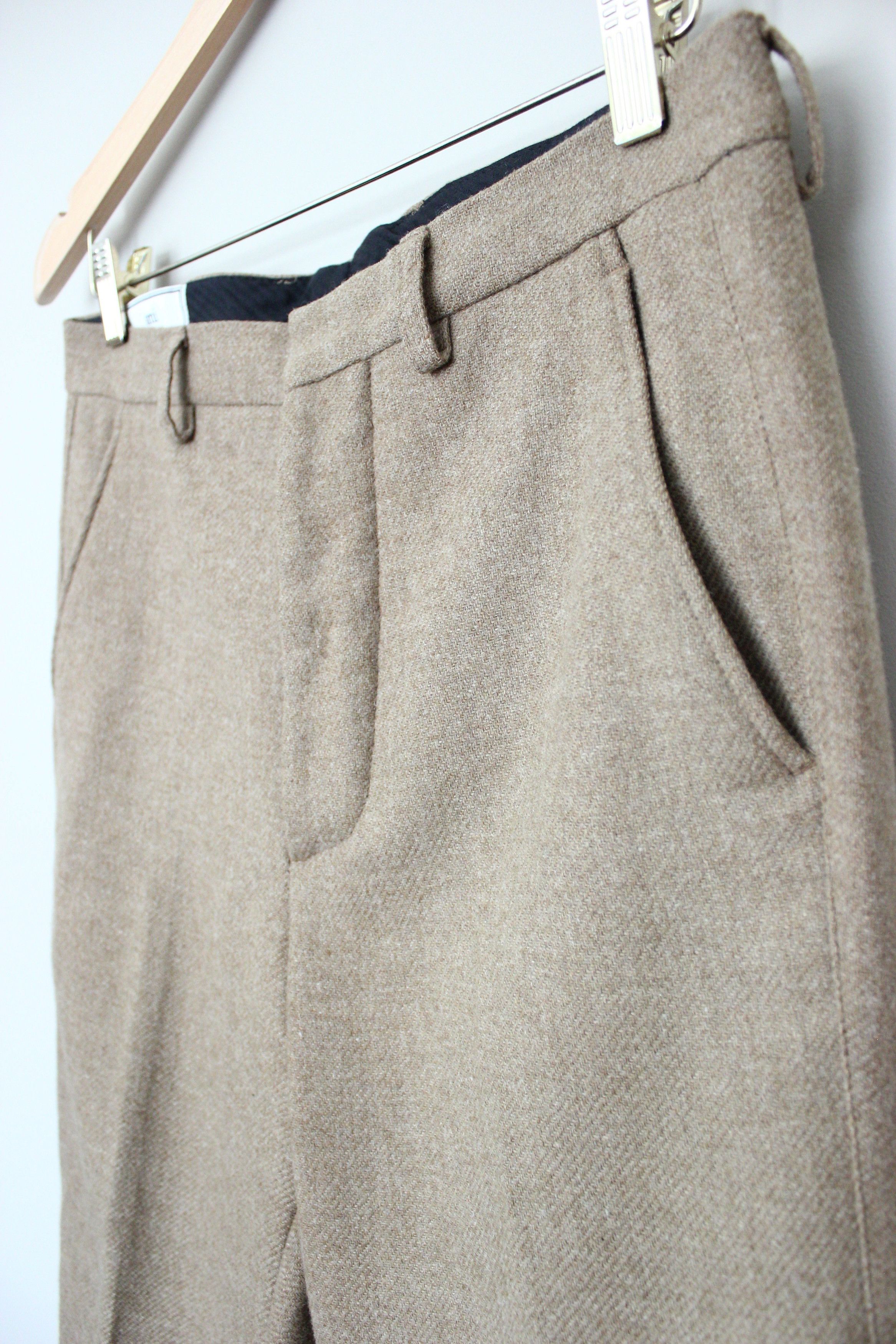 AMI AMI High Waist Carrot Fit Wool Trouser Size US 29 - 4 Thumbnail