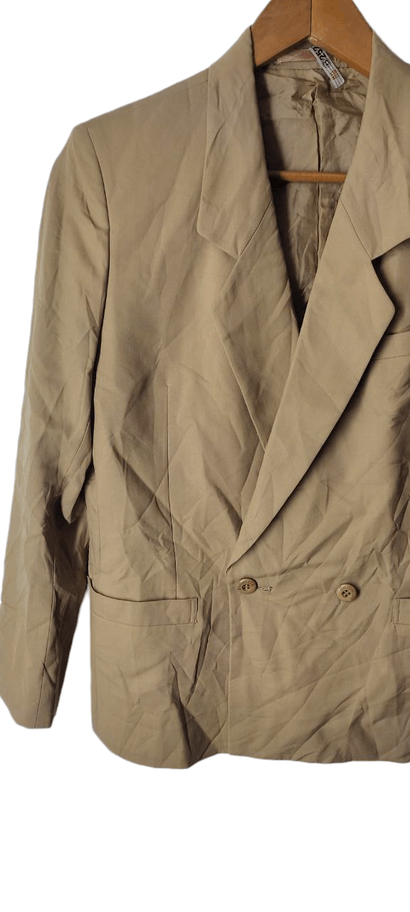 Burberry VINTAGE BURBERRY OF ENGLAND BLAZER COAT JACKET Size US S / EU 44-46 / 1 - 8 Thumbnail