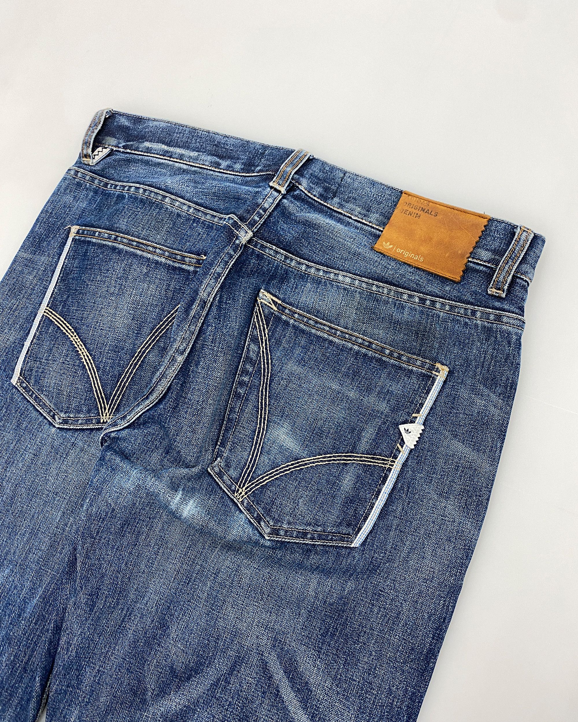 Adidas 2010s Selvedge Denim Size US 32 / EU 48 - 4 Thumbnail