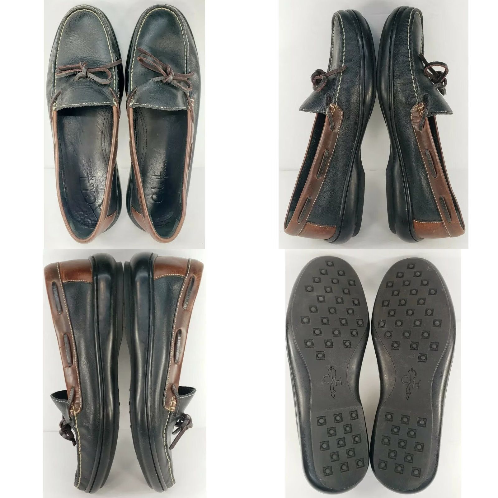 Cole Haan Cole Haan Country Black/Brown Leather Slip-On Loafers Men’s 9.5M Size 9.5M Brown Black Leather Slip-On Loafers Men’s 9.5M Cole Haan Country Size US 10 / EU 43 - 8 Thumbnail