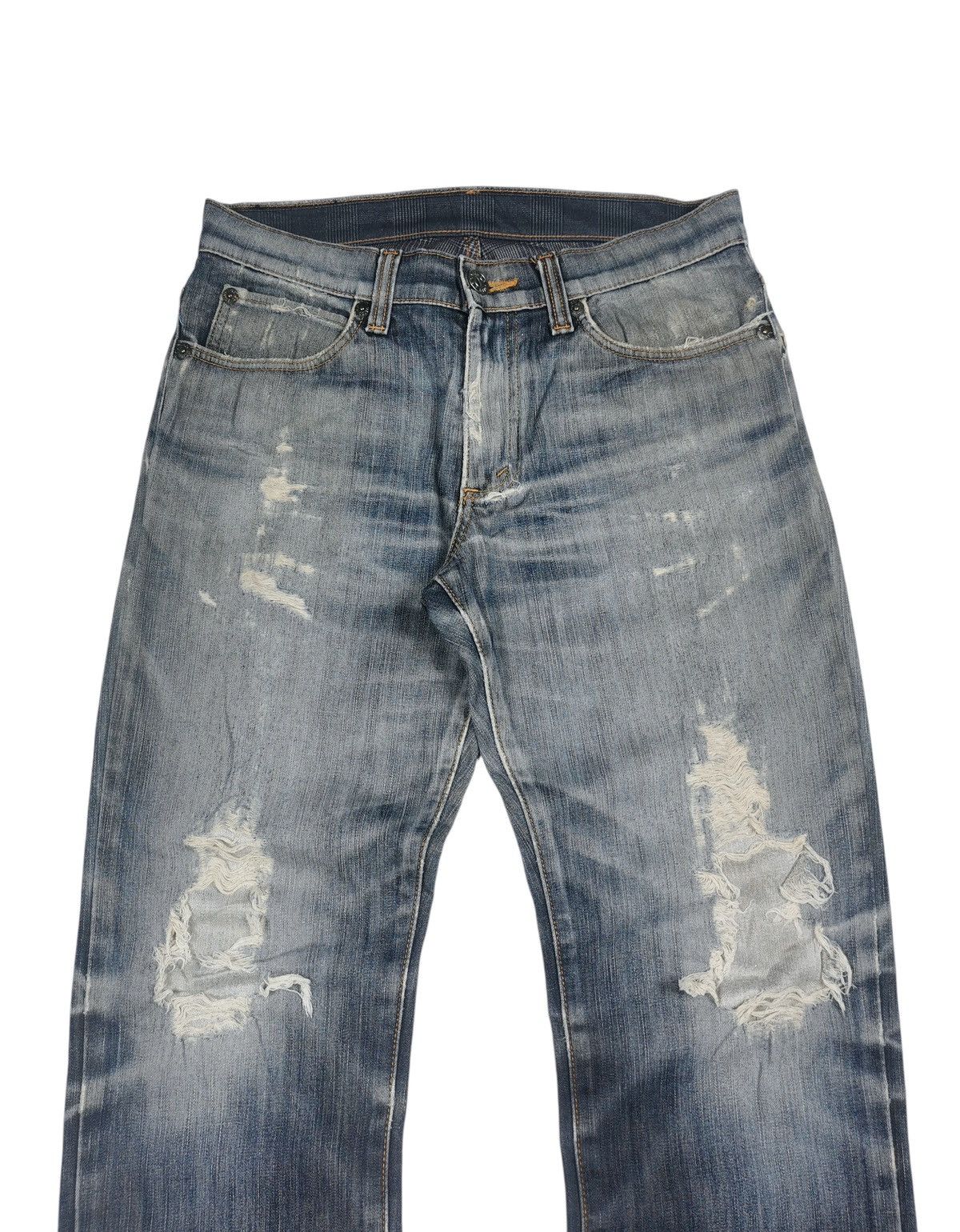 Edwin Vintage ED Edwin distressed denim jeans Size 32x31 Size US 32 / EU 48 - 2 Thumbnail