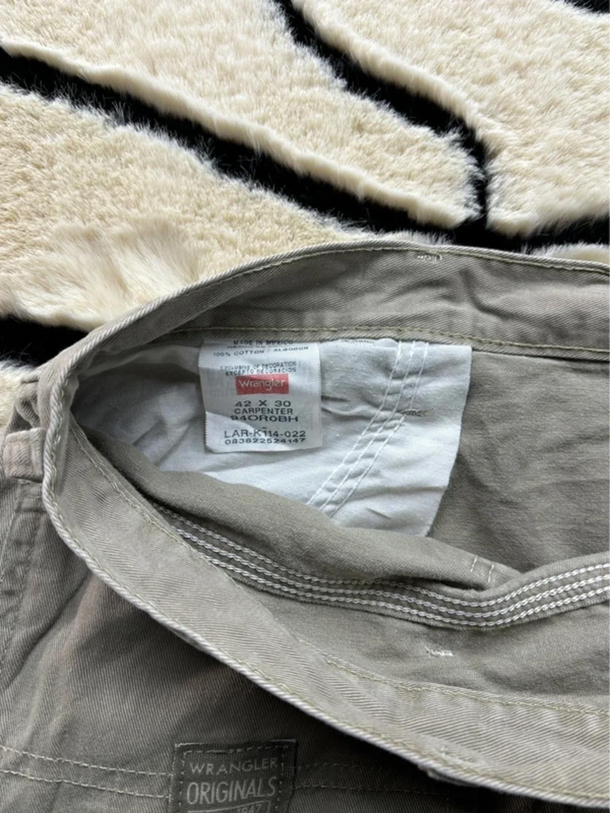 Other Men’s vintage carpenter workwear wide leg jeans size 42x32 Size US 42 / EU 58 - 3 Thumbnail