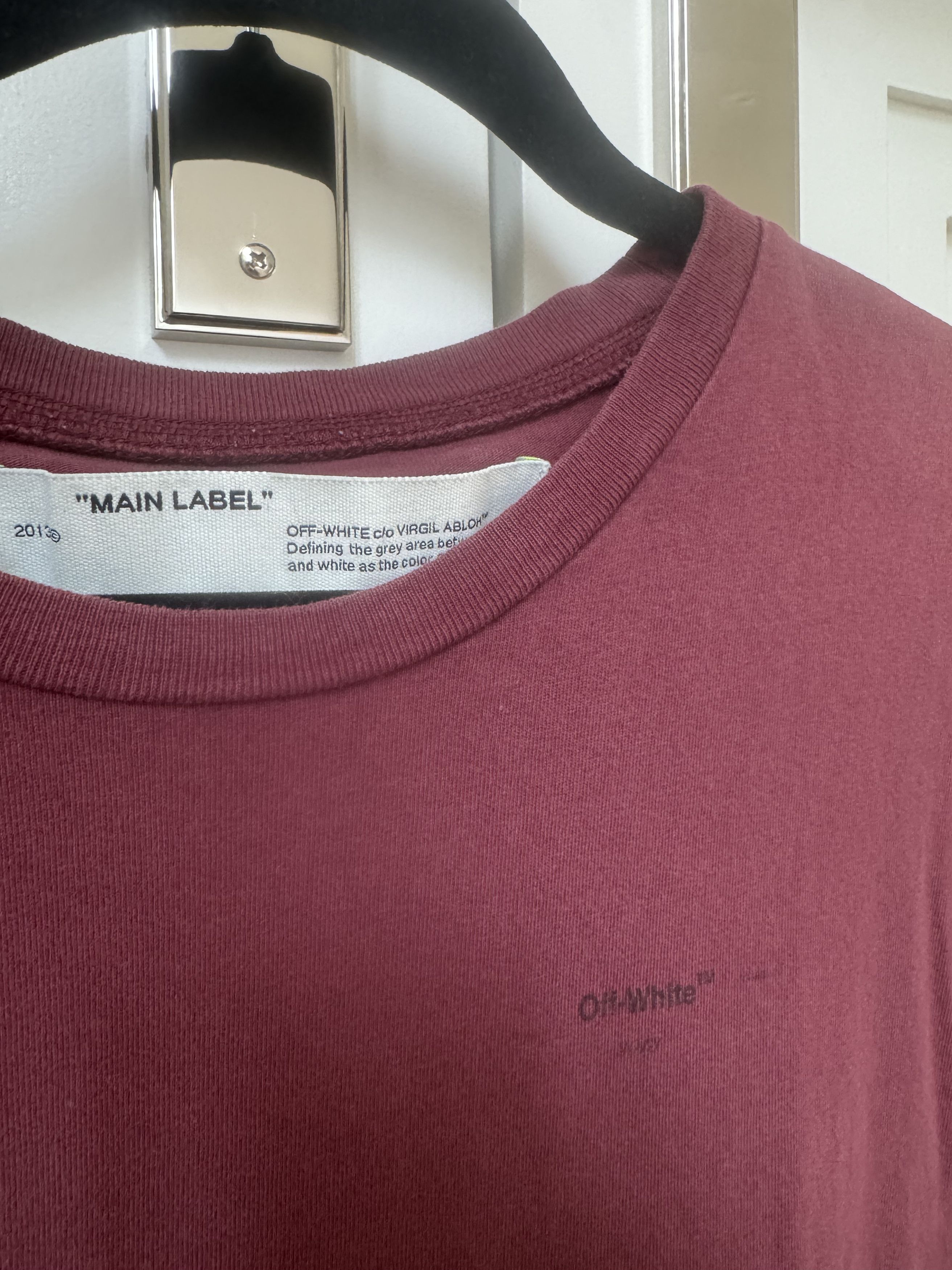 Off-White Off White T Shirt Size US L / EU 52-54 / 3 - 4 Thumbnail
