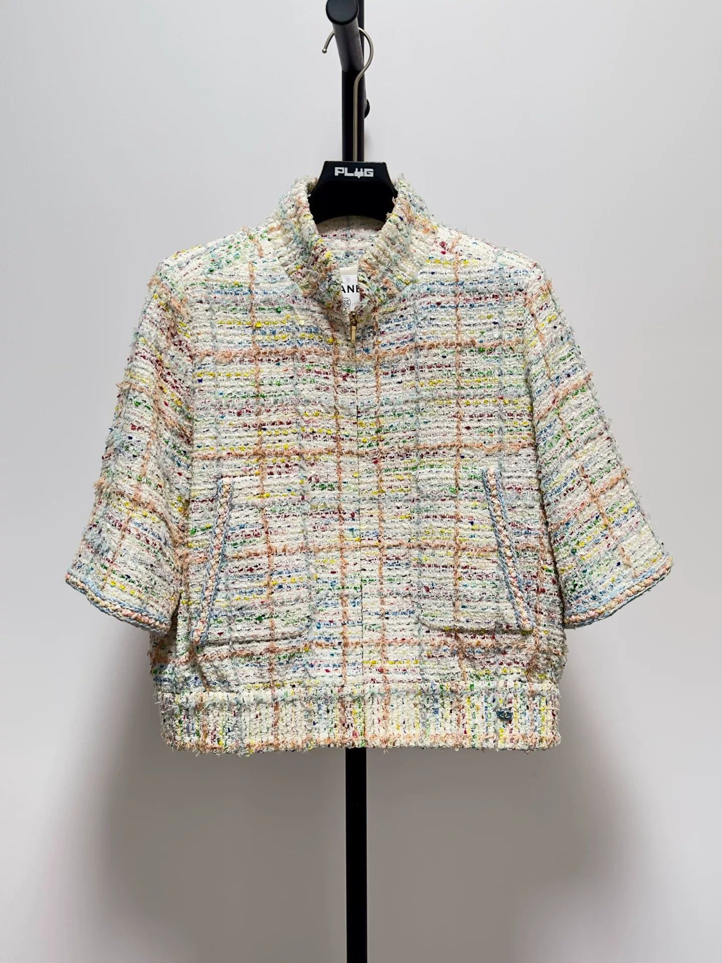 Chanel Chanel 19 Beach T Short-Sleeve Jacket Size US 26 / EU 42 - 1 Thumbnail