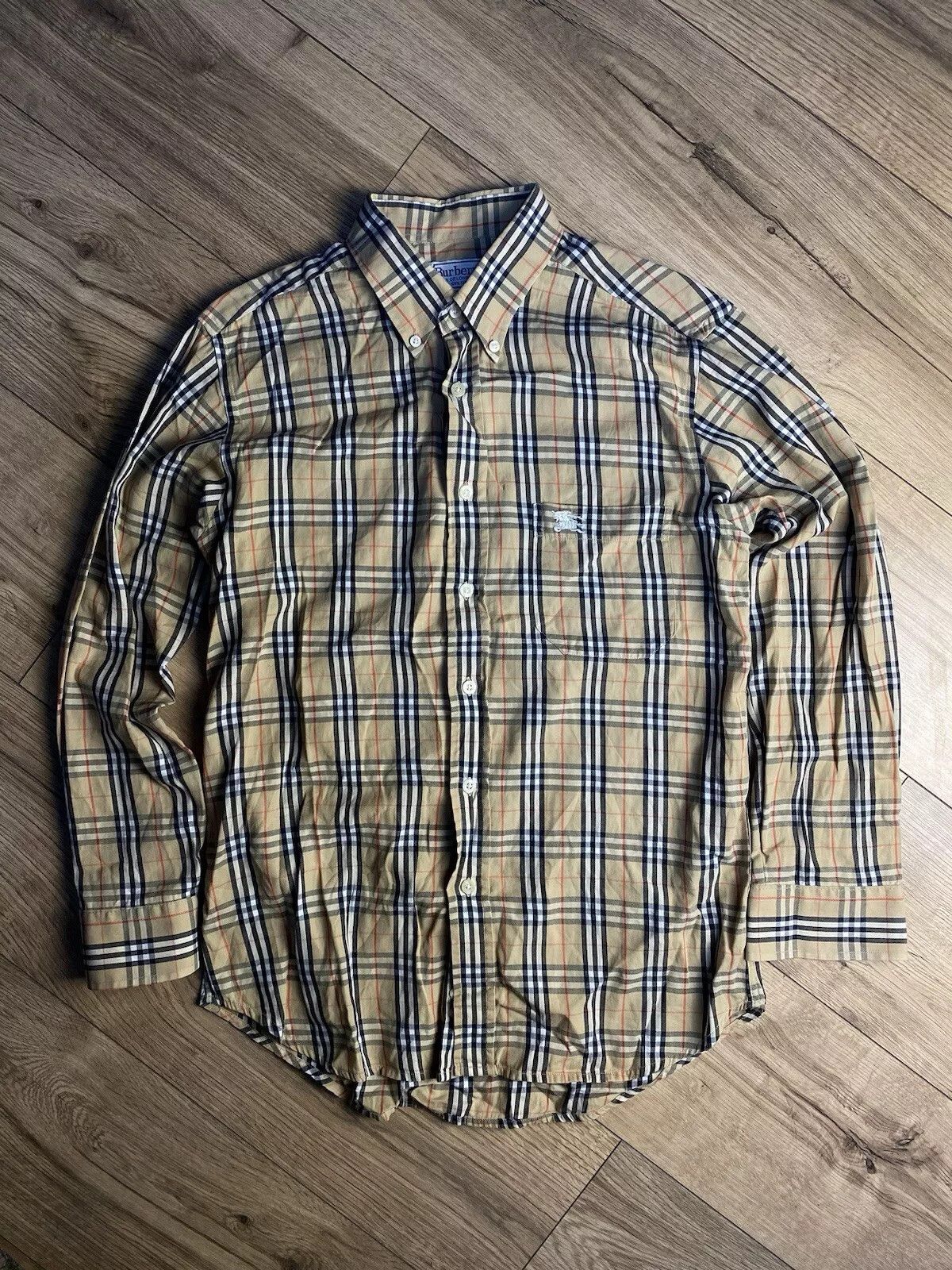 Burberry shirt Men's Fashion from Japan Sz L