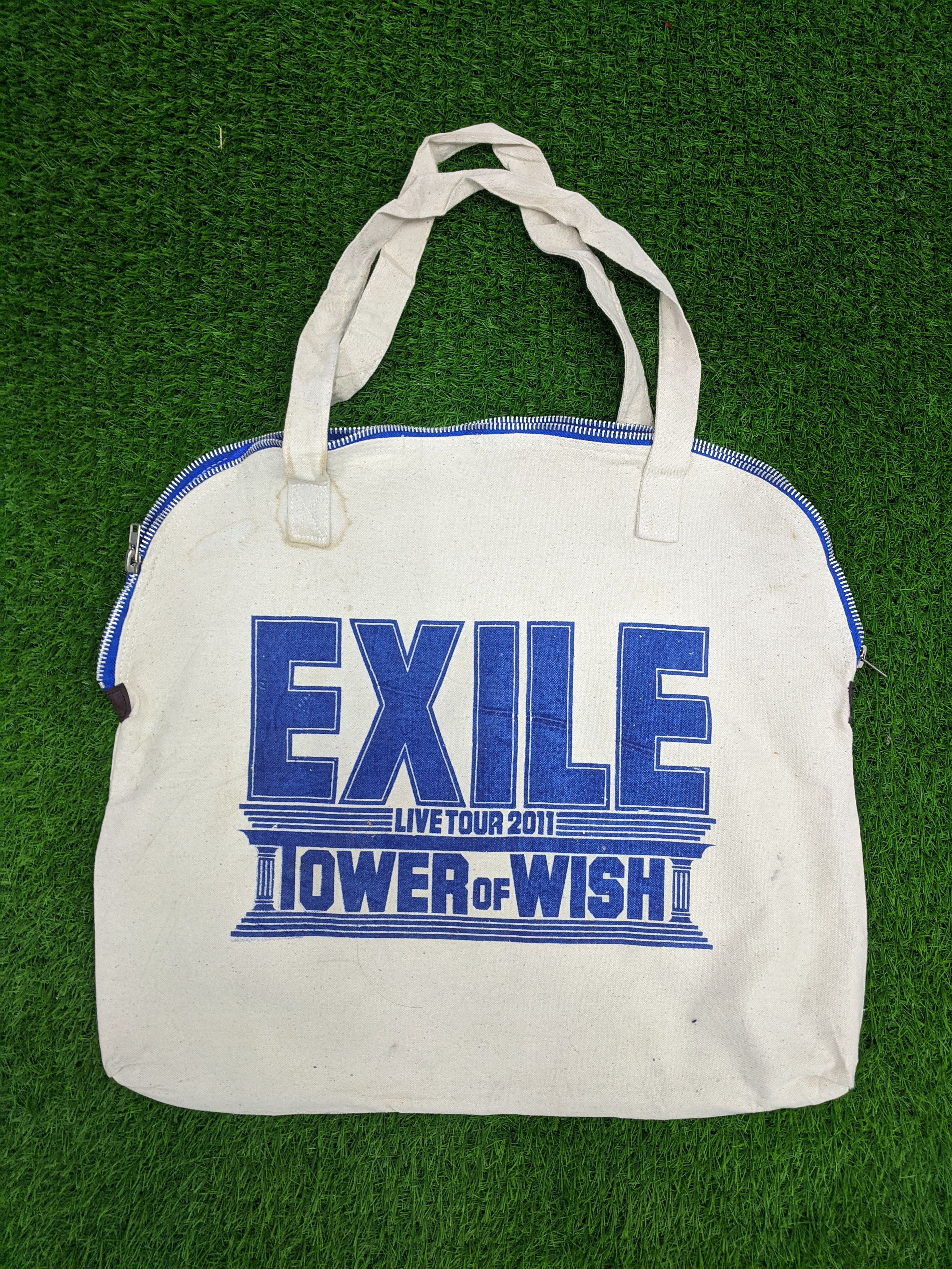 Band Tees Japanese Rock Band Exile Trible Tour 2011 Bag BG0021 Size ONE SIZE - 1 Thumbnail