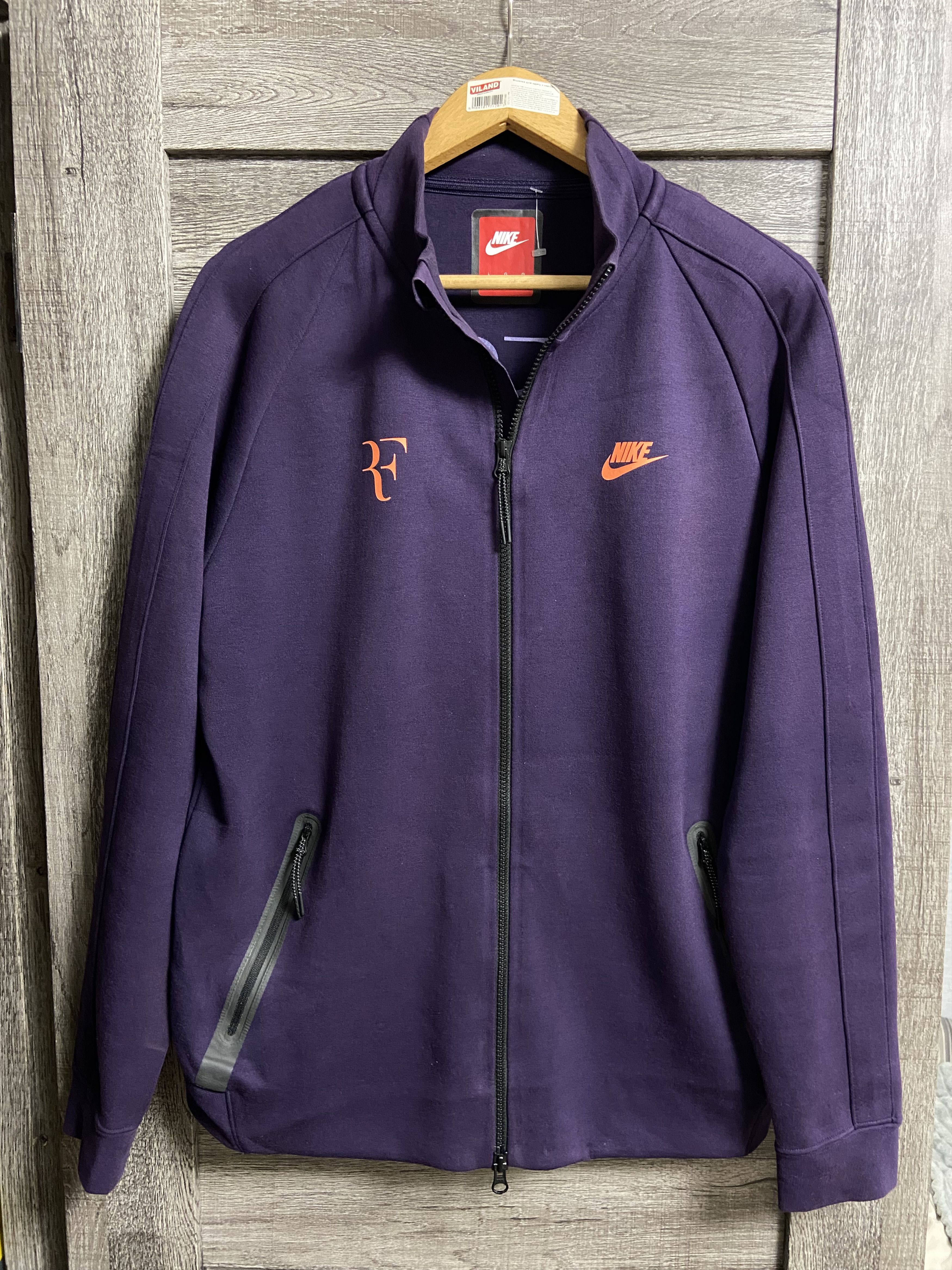 Nike Nike Roger Federer RF Premier Jacket Purple HO16 Tech fleece Size US XL / EU 56 / 4 - 8 Thumbnail