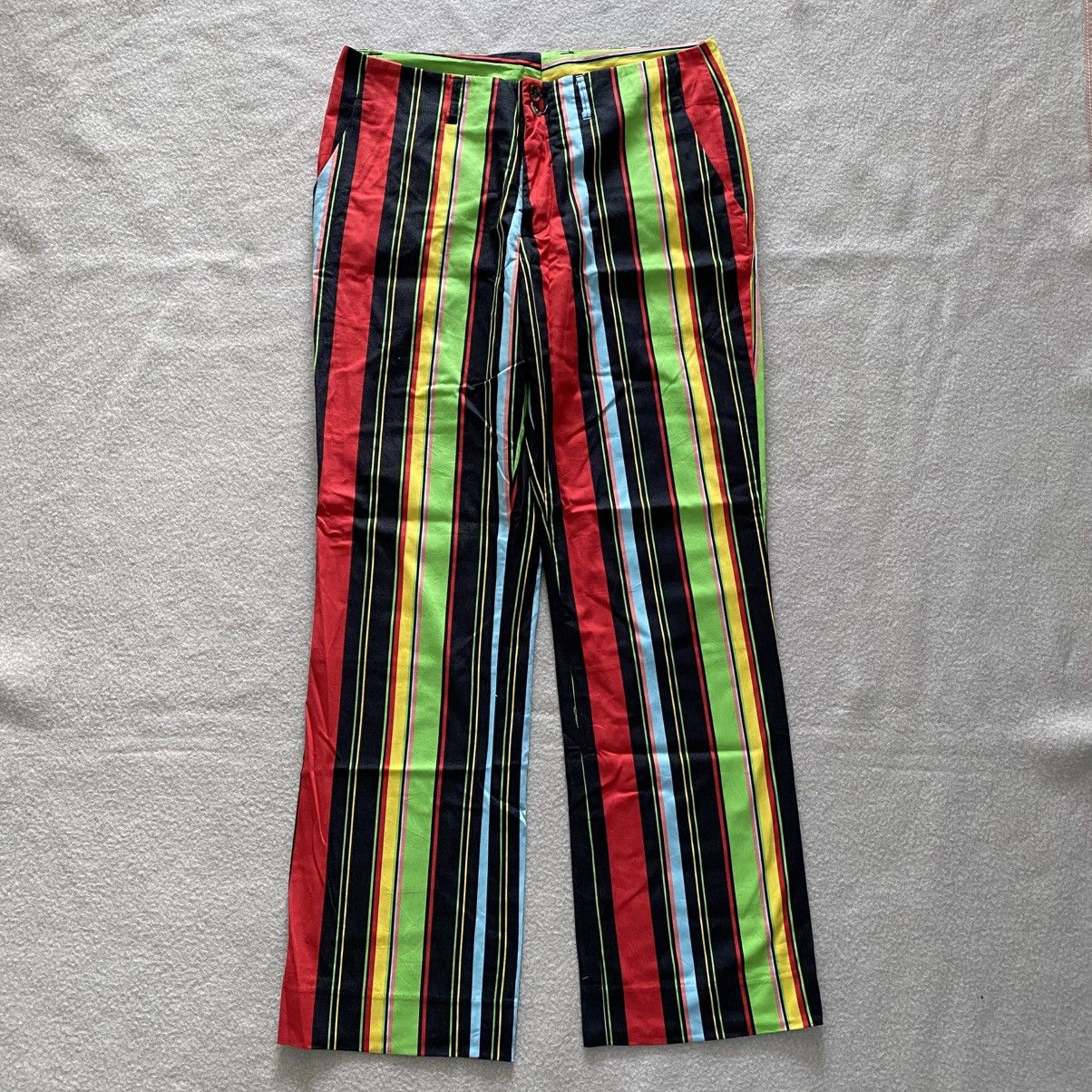 If Six Was Nine × Japanese Brand Loud Mouth Baggy Stripes Pants w33 Size US 33 - 1 Thumbnail