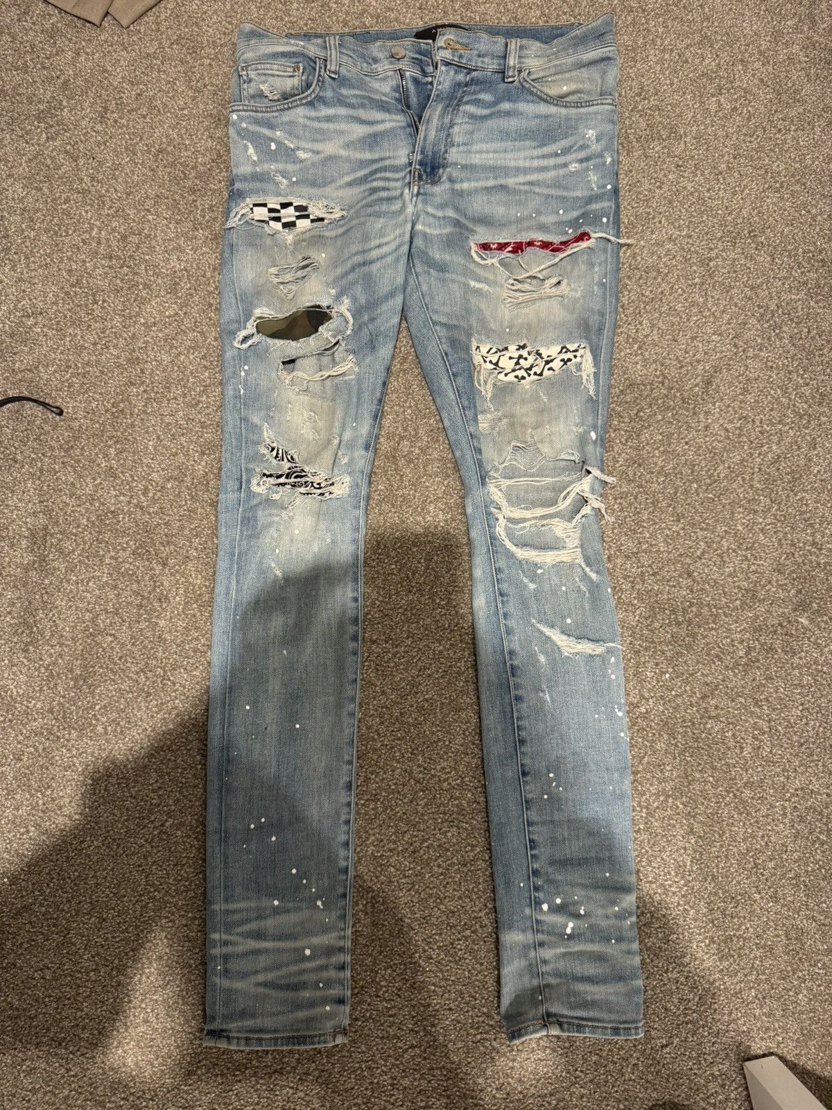 Amiri Amiri’s most iconic jeans, same style worn by Justin Bieber Size US 32 / EU 48 - 1 Thumbnail
