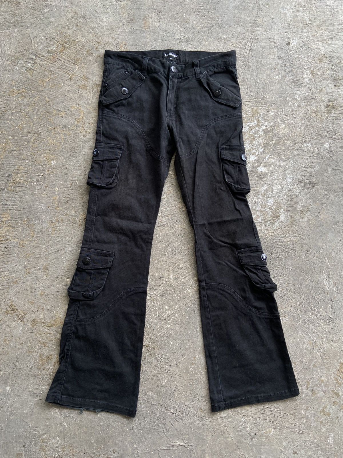 If Six Was Nine × Le Grande Bleu (L.G.B.) LGB FLARED SWEATPANTS