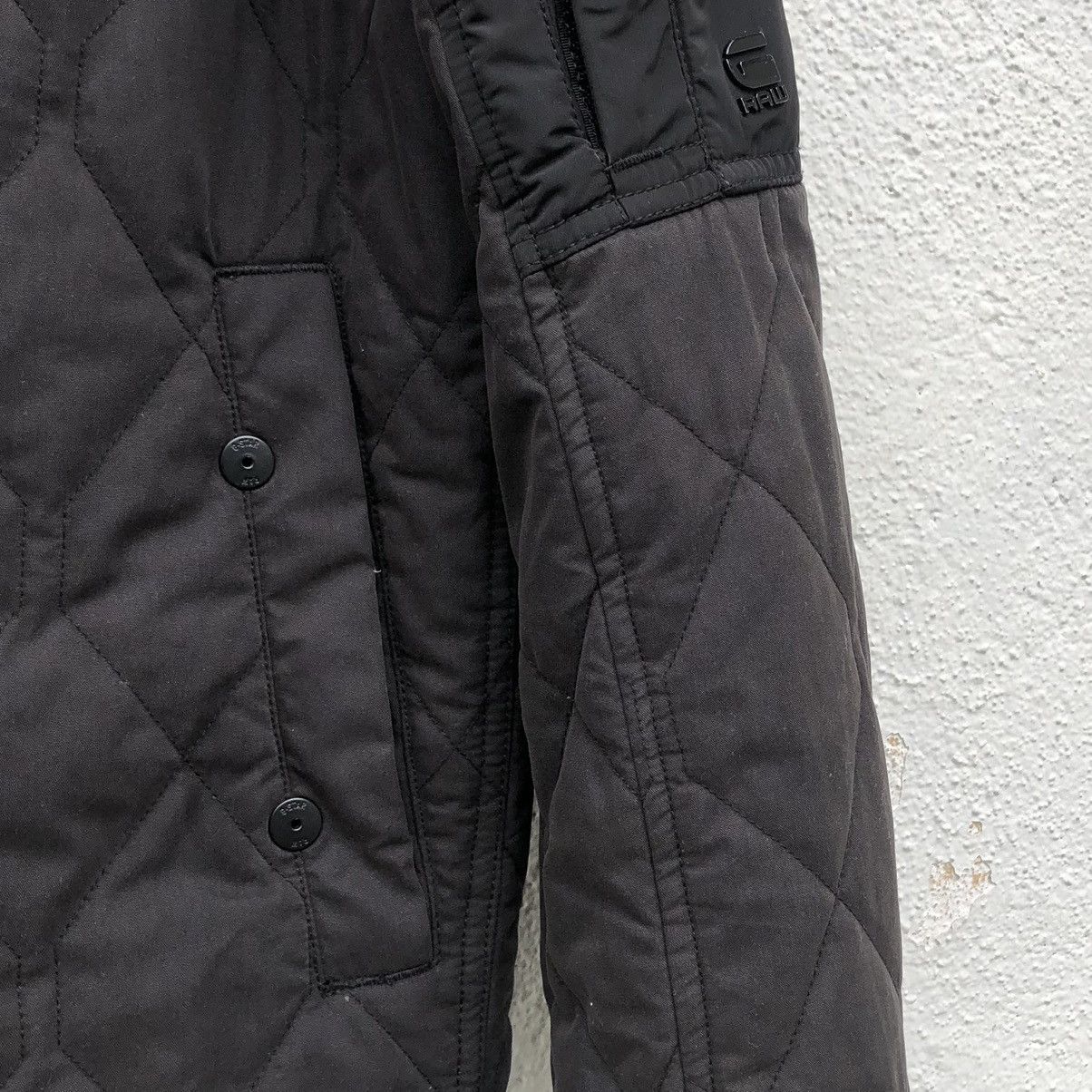 G-Star G-STAR RAW Quilted Hooded Long Jacket Men’s Size US L / EU 52-54 / 3 - 9 Thumbnail