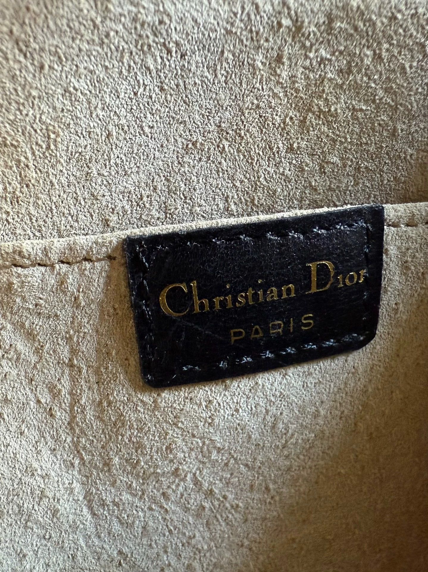Dior Dior Vintage Black Gold Mini Doctor Bag Size ONE SIZE - 8 Thumbnail