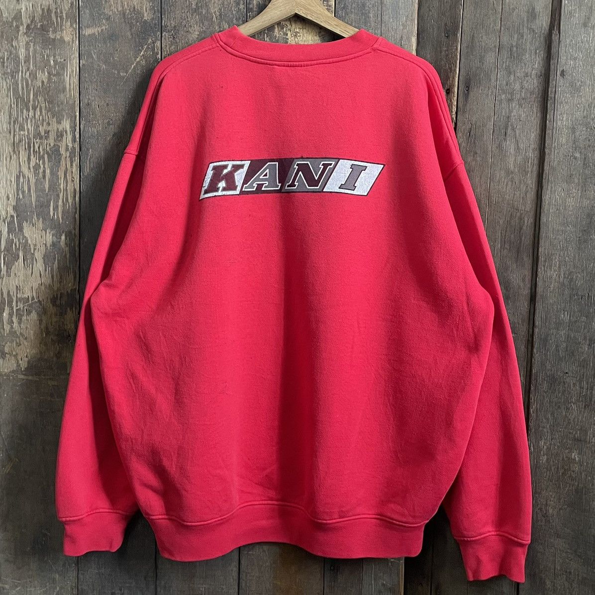 Japanese Brand × Karl Kani Karl Kani Crewneck Sweatshirt Size US XL / EU 56 / 4 - 9 Thumbnail