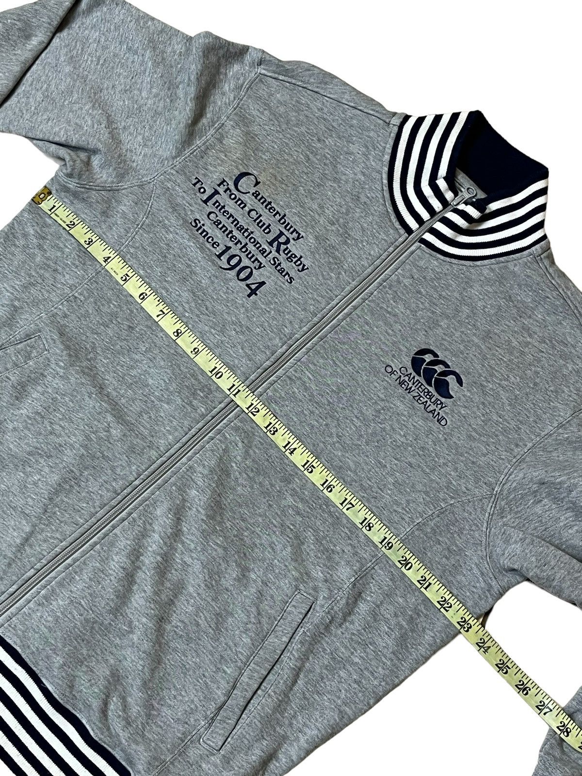 Canterbury of New Zealand CANTERBURY OF NEW ZEALAND EMBROIDERY LOGO ZIPPER JACKET Size US XL / EU 56 / 4 - 9 Thumbnail