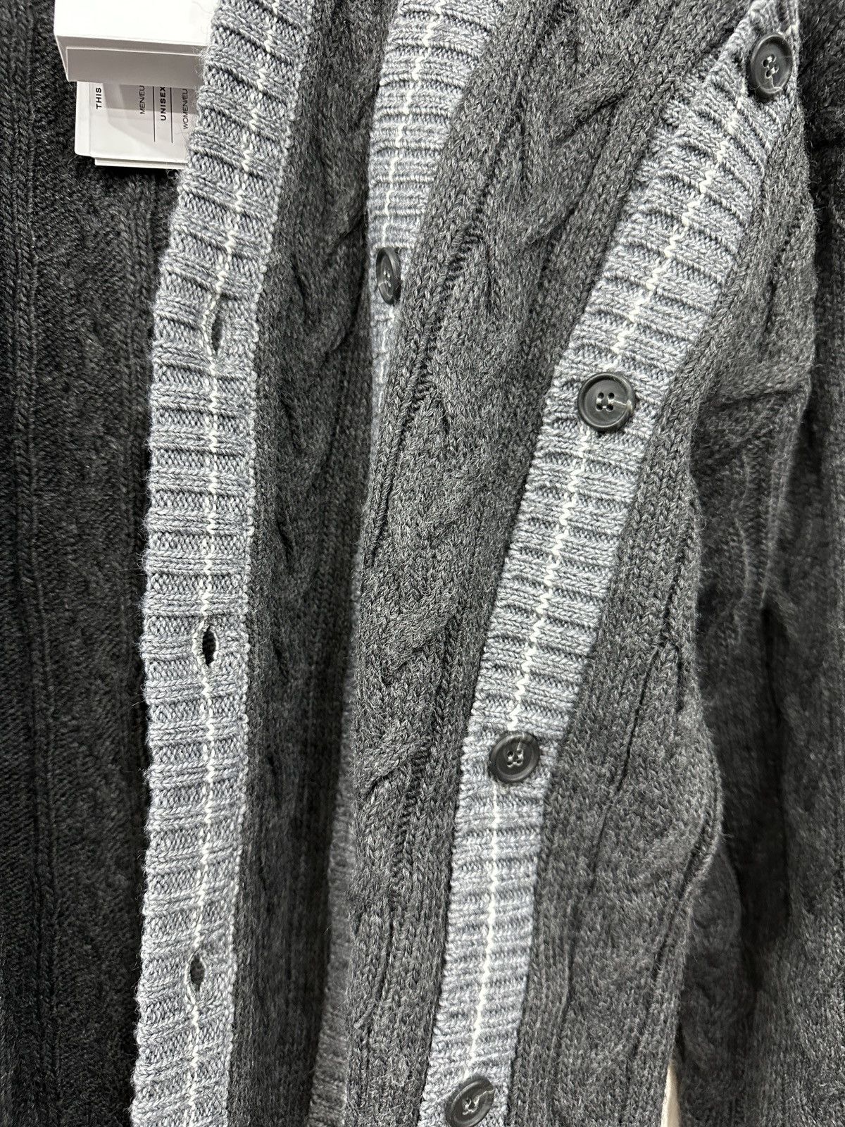 Y/Project Button Stripe Cardigan Size US XS / EU 42 / 0 - 6 Thumbnail