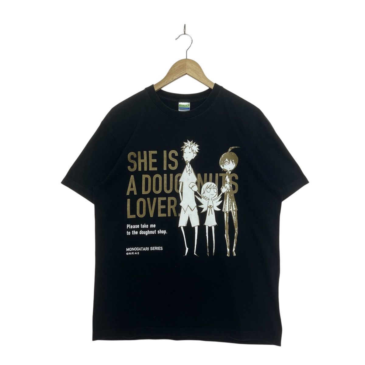 Anime MONOGATARI SERIES ANIME GRAFFITI CHARACTER TSHIRT Size US L / EU 52-54 / 3 - 1 Thumbnail