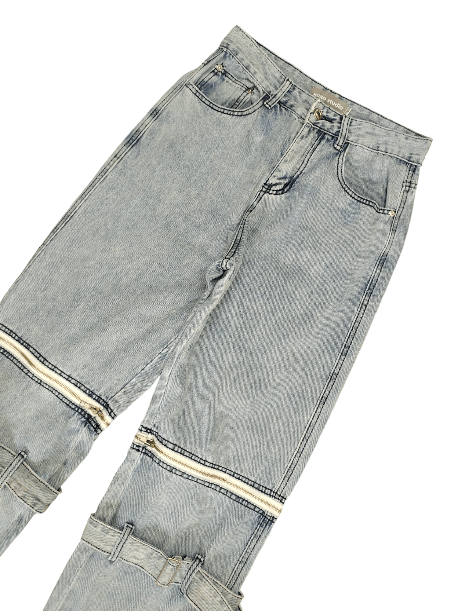 Hysteric Glamour Japanese Brand Bondage Seditionaries Denim Pants Hysterics Size US 28 / EU 44 - 5 Thumbnail
