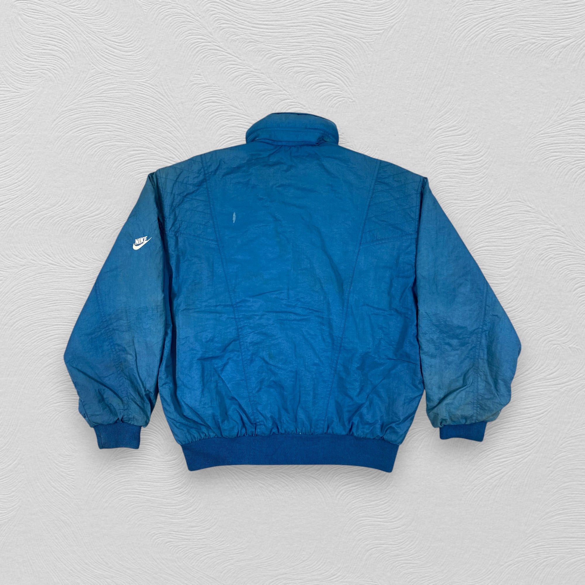 Nike Vintage Nike Geotech Bomber Jacket- J326 Size US L / EU 52-54 / 3 - 2 Thumbnail