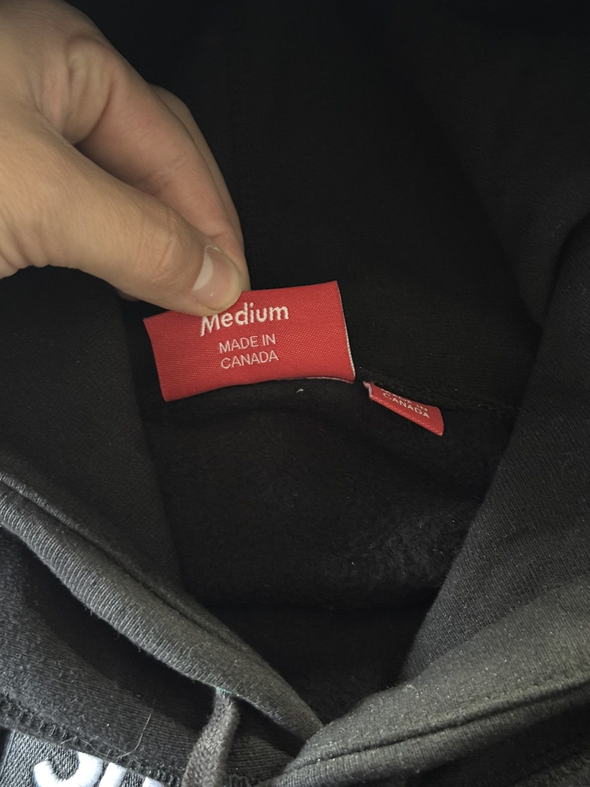 Supreme Supreme Cross Box Logo Hooded Sweatshirt Black Size US M / EU 48-50 / 2 - 6 Thumbnail