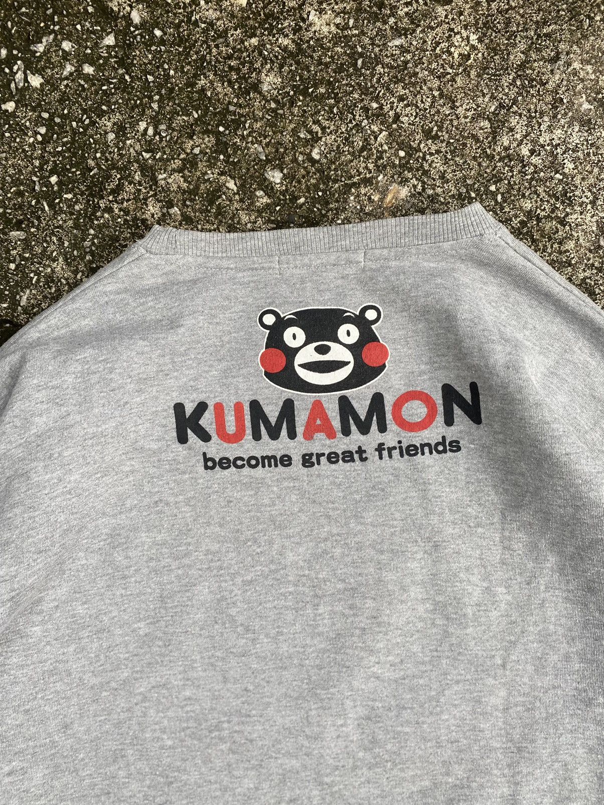 Japanese Brand Kumamon Became Great Friends Sweatshirt Size US XL / EU 56 / 4 - 9 Thumbnail