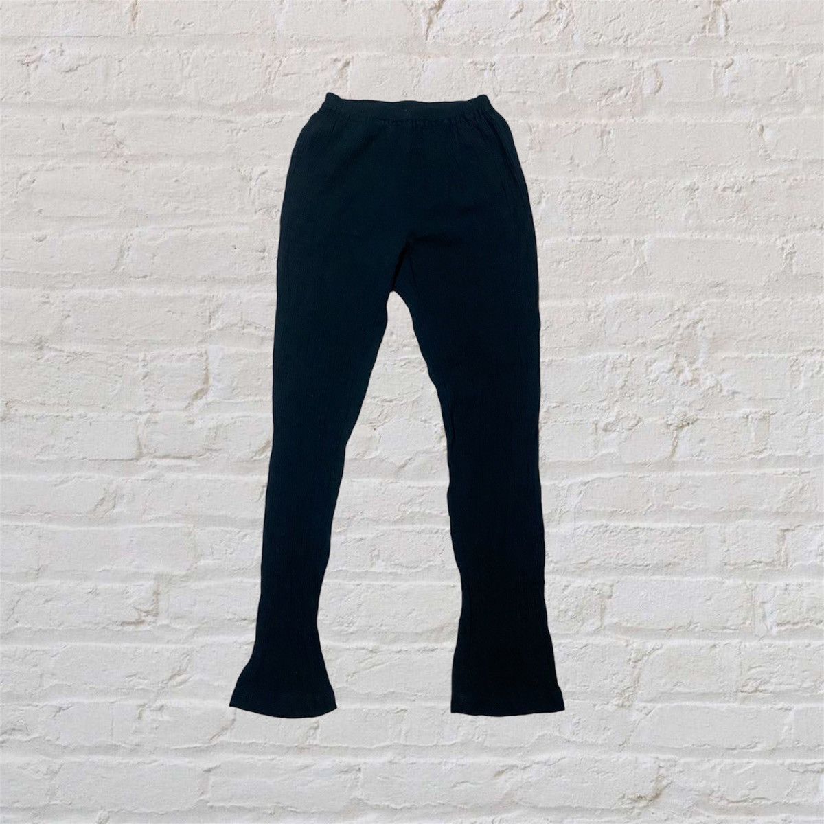 Homme Plisse Issey Miyake × Japanese Brand × Pleats Please Issey Miyake Plantation legging pants by issey miyake Size 27" / US 4 / IT 40 - 2 Thumbnail