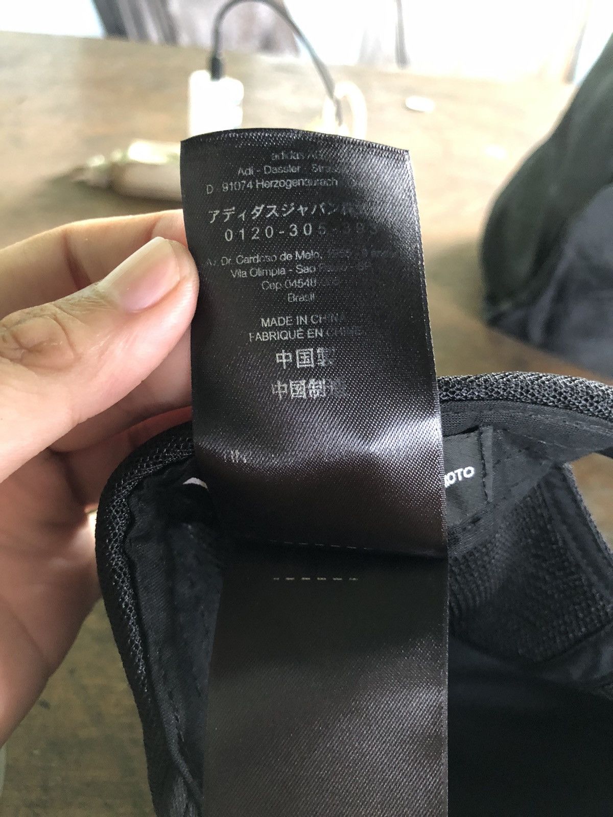 Adidas × Y-3 × Yohji Yamamoto Y-3 YOHJI YAMAMOTO X ADIDAS CAP Size ONE SIZE - 6 Thumbnail