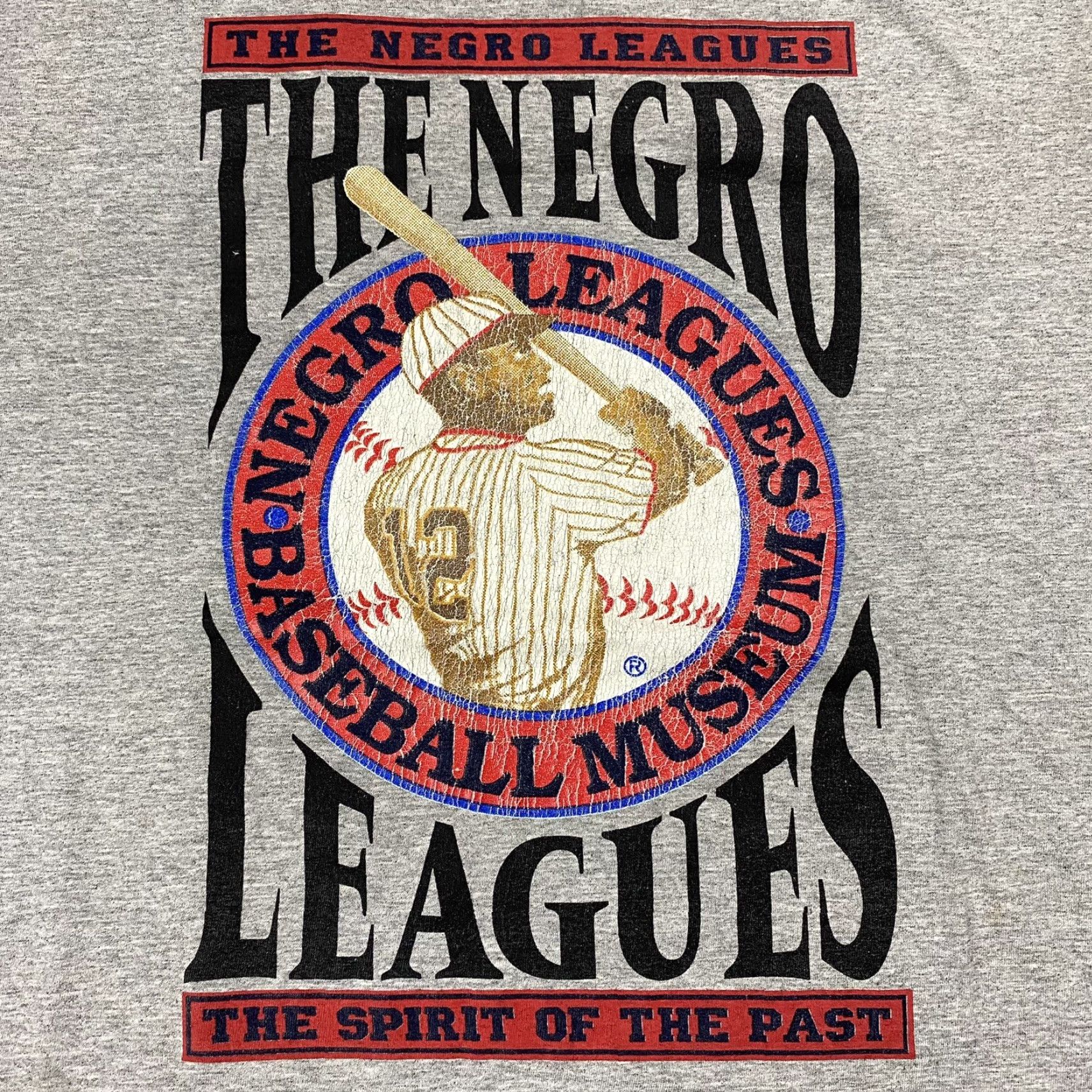 Vintage VINTAGE NFINITI DESIGNZ GRAY T-SHIRT BASEBALL NEGRO LEAGUES 3XL USA MADE MENS Size US XXL / EU 58 / 5 - 2 Thumbnail