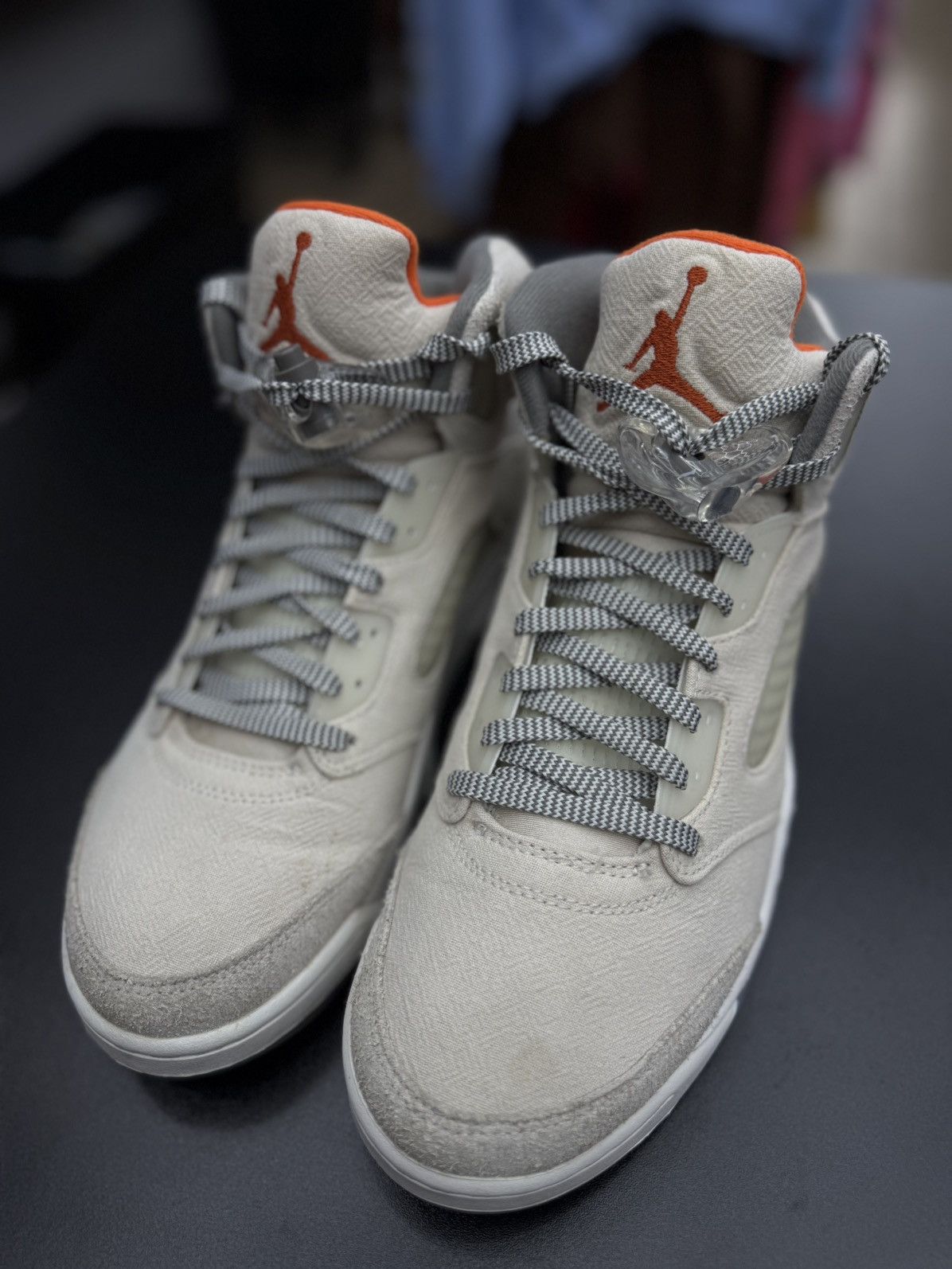 Jordan Brand × Nike Jordan 5 Craft Light Orewood Brown Size 9.5 🧼 Size US 9.5 / EU 42-43 - 5 Thumbnail