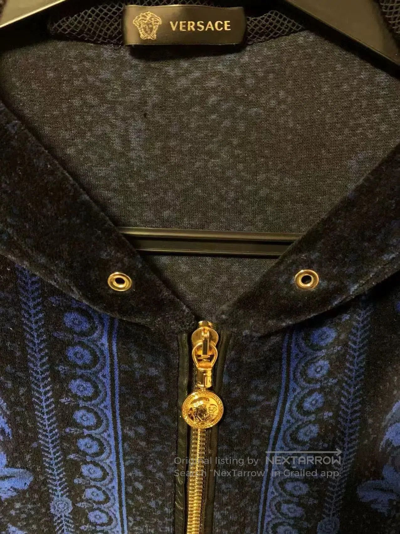 Japanese Brand Versace Men's Velvet Jacket. Size US M / EU 48-50 / 2 - 3 Thumbnail