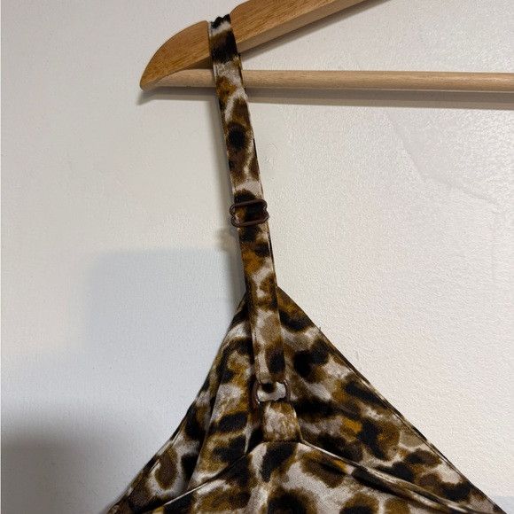 Rebecca Minkoff Rebecca Minkoff Leopard Print Slip Dress – Size L Size L / US 10 / IT 46 - 3 Thumbnail