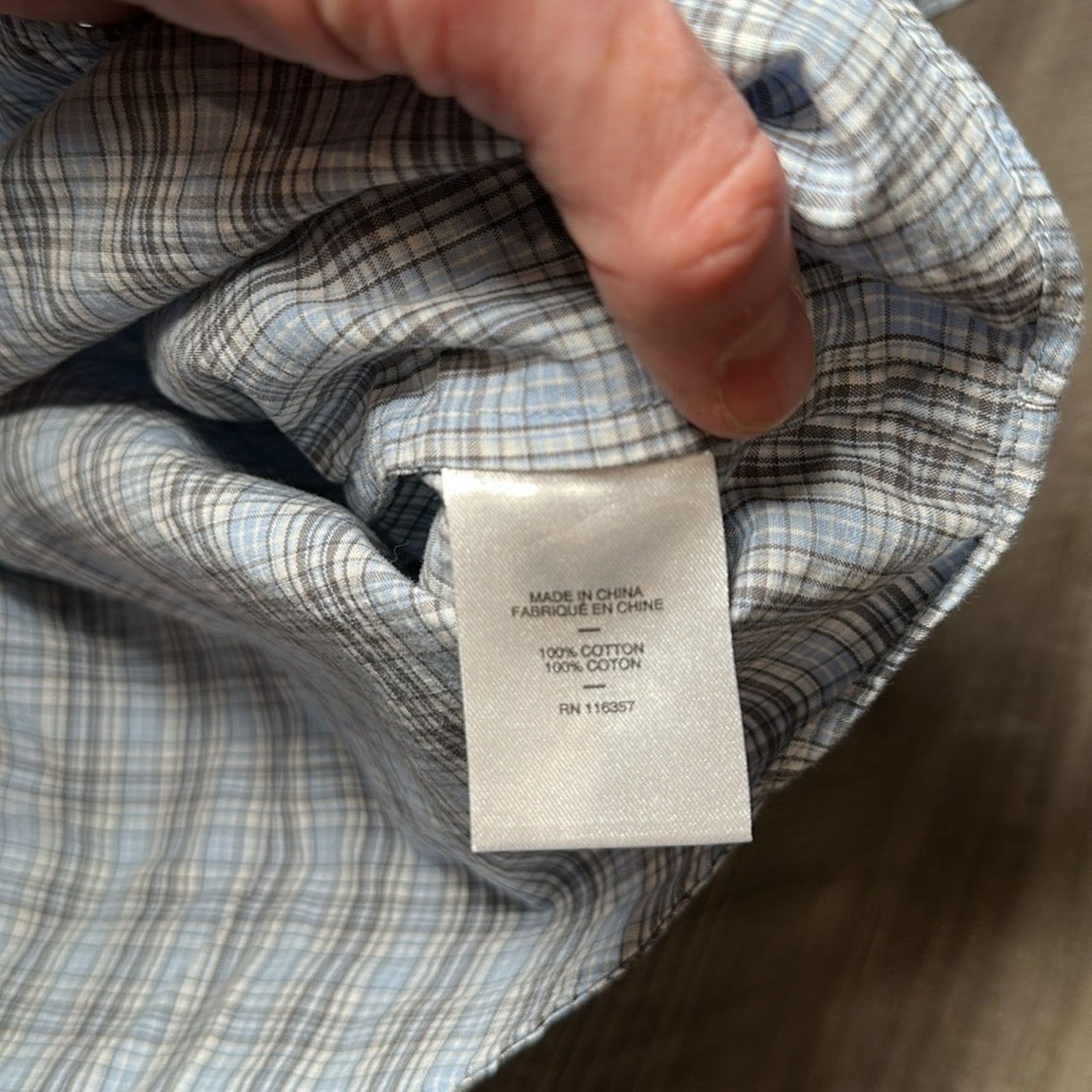 Zachary Prell Zachary Prell Plaid Long Sleeve Button Down - Large Size US L / EU 52-54 / 3 - 7 Thumbnail