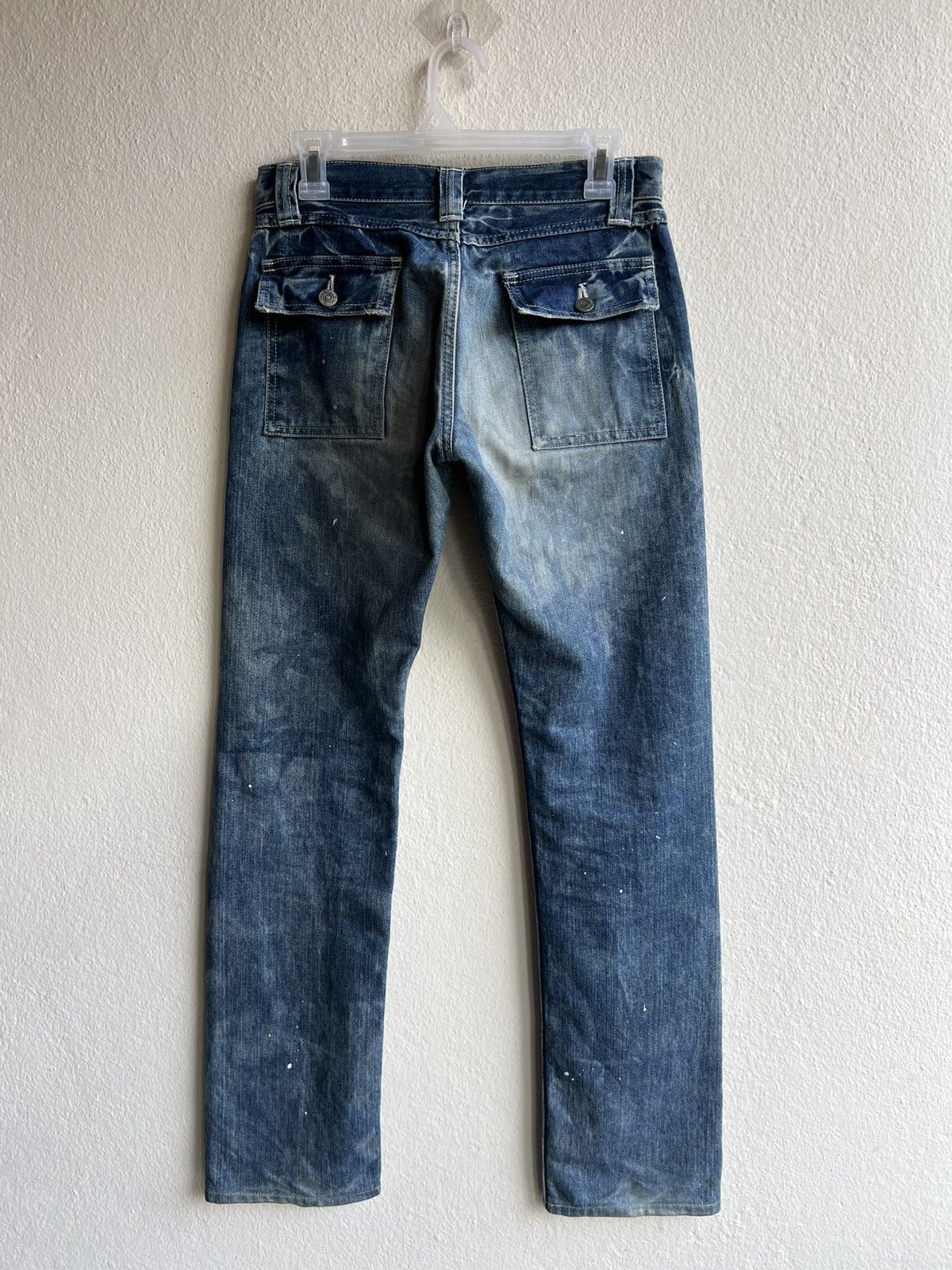 Eternal Distressed Mud Wash Stains Denim Eternal Japan Fatigue Jeans Size US 29 - 3 Thumbnail