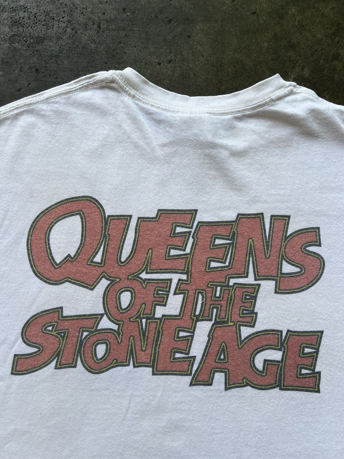 Vintage VTG 2008 Queens of The Stone Age Band Tour Tee Shirt Kozik Size US M / EU 48-50 / 2 - 6 Thumbnail