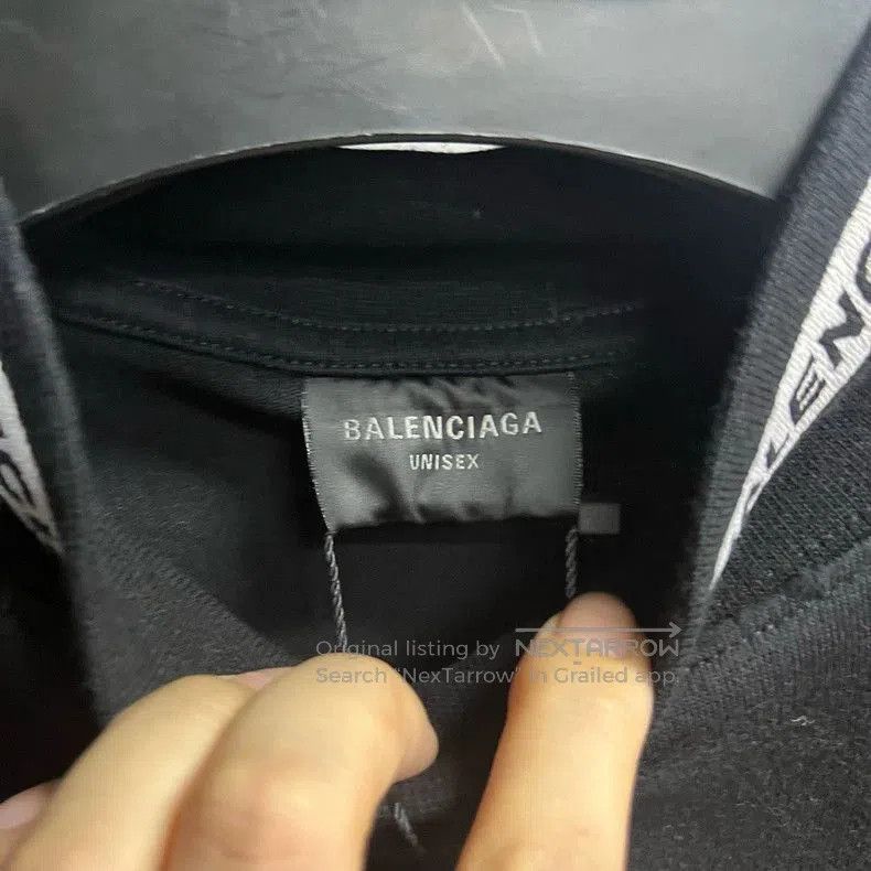 Balenciaga Balenciaga Logo Print Casual T-Shirt. Size US XS / EU 42 / 0 - 3 Thumbnail