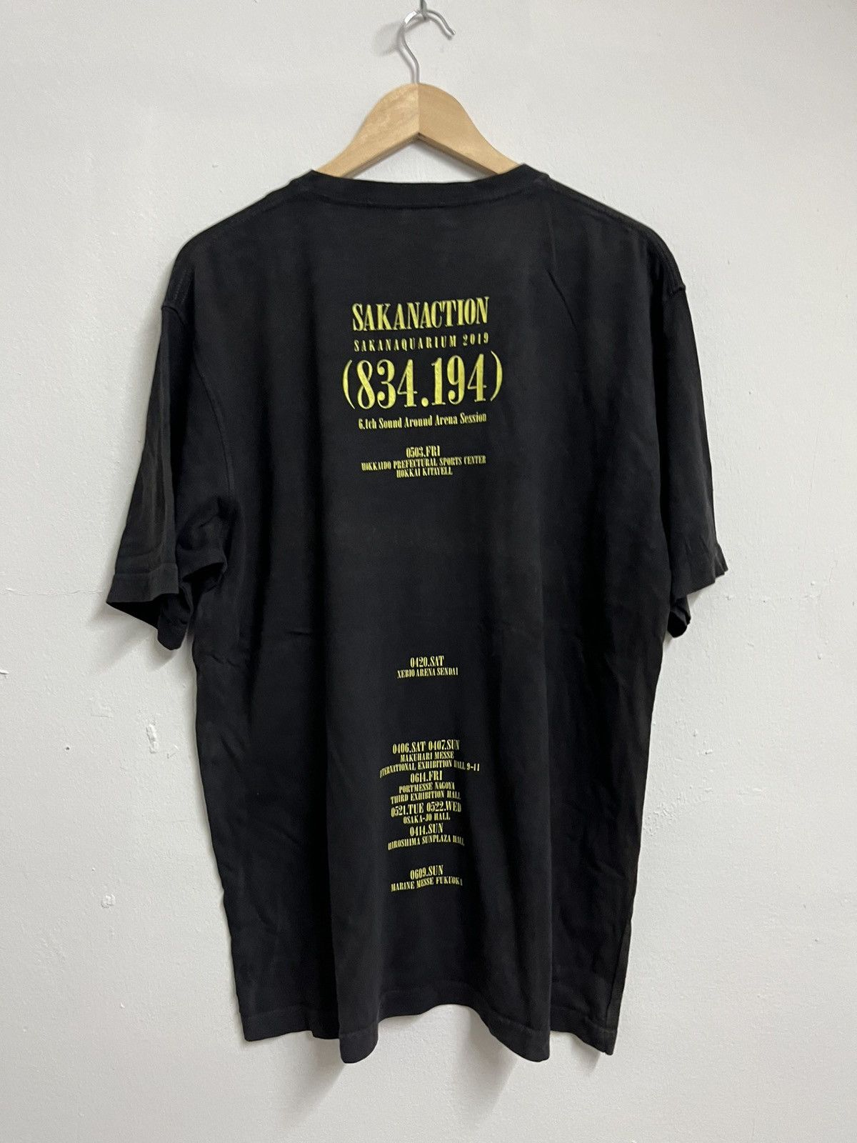 Japanese Brand 💥Perfect Faded SKANACTION NIRVANA SMILEY GRUNGE RIP OFF Tee Size US XL / EU 56 / 4 - 6 Thumbnail