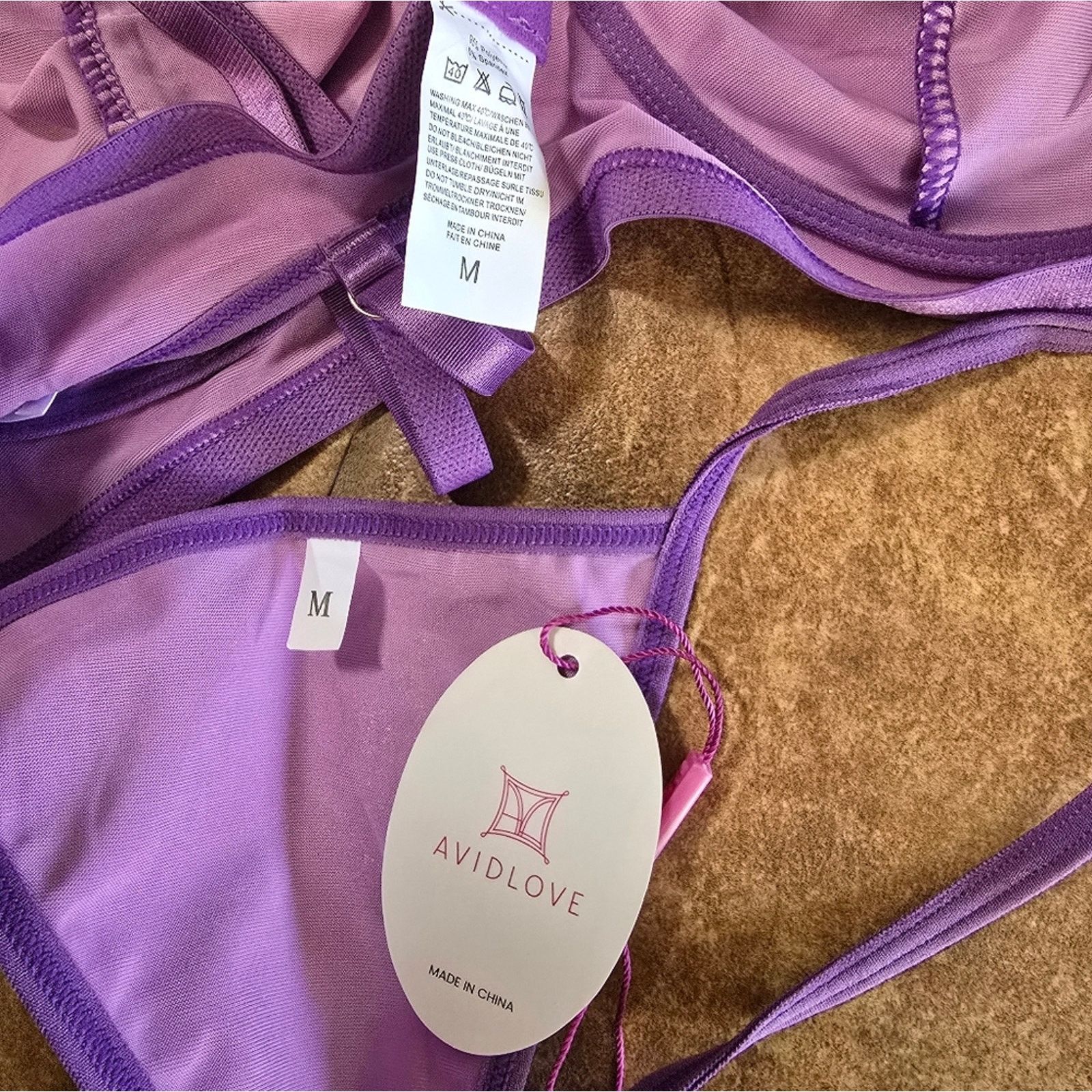 Other Purple Metallic | AVID LOVE | Ravewear Outfit Size ONE SIZE - 4 Thumbnail