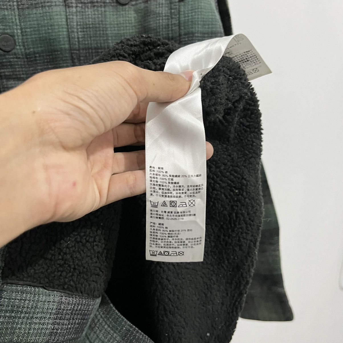 Timberland Timberland Plaid Flannel Sherpa Long Sleeve Shirt Size US L / EU 52-54 / 3 - 11 Thumbnail