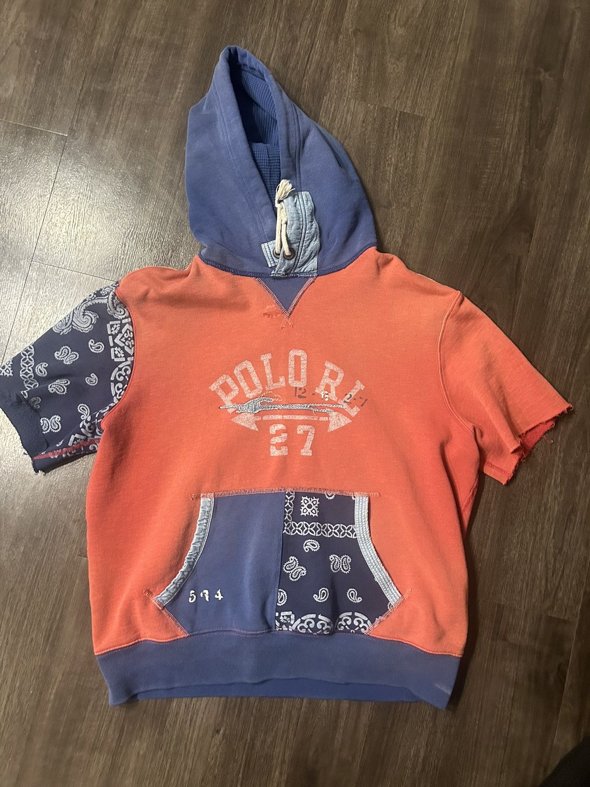 Polo Ralph Lauren Polo graphic print half sleeve hoodie Size US M / EU 48-50 / 2 - 1 Thumbnail