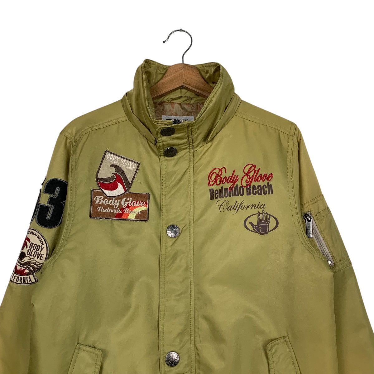 Body Glove BODY GLOVE Surfing Pioneer Big Logo Jacket #2644-C118 Size US M / EU 48-50 / 2 - 3 Thumbnail