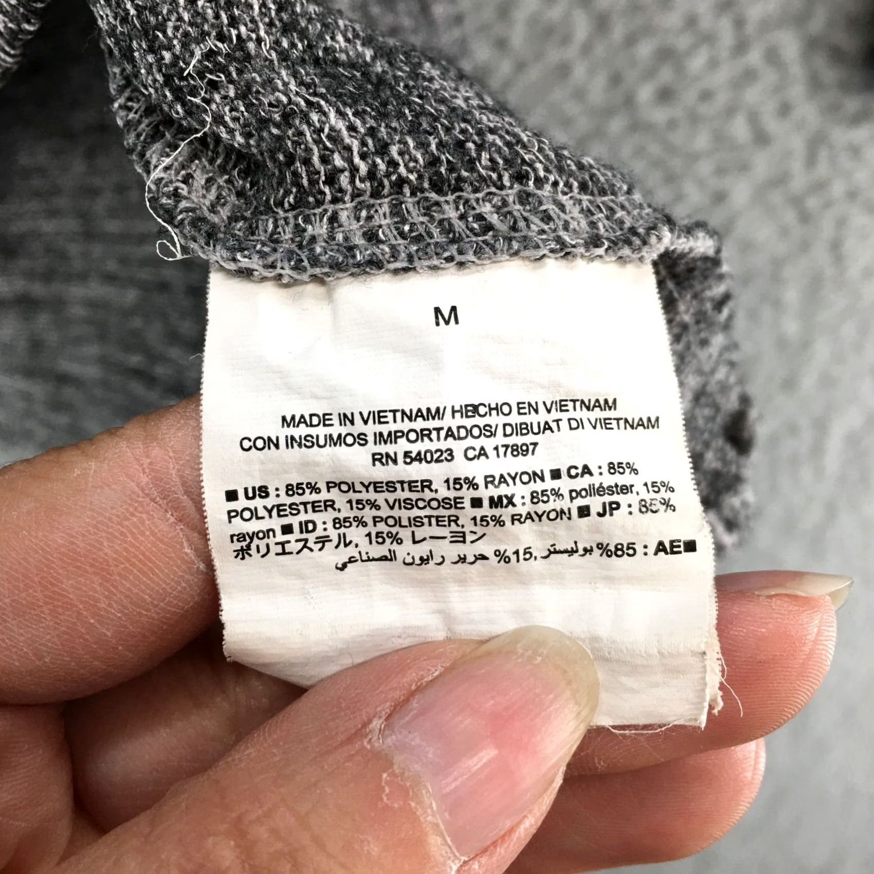 Old Navy Old Navy Pullover Sweater Women’s Medium Gray Roundneck Long Sleeve Casual Knit Pullover Size M / US 6-8 / IT 42-44 - 7 Thumbnail