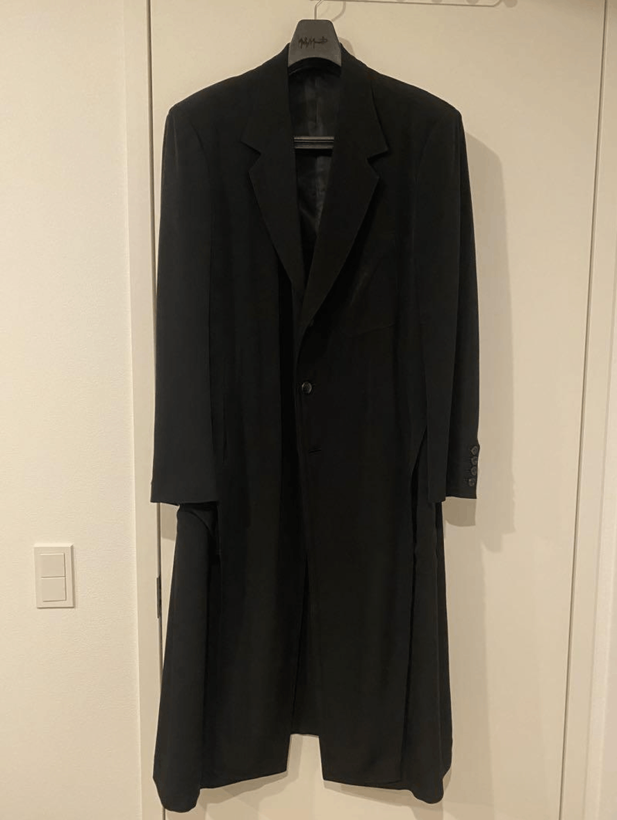 Yohji Yamamoto Yohji Yamamoto Pour Homme - TA/TUXEDO Layered Long Jacket Size US L / EU 52-54 / 3 - 3 Thumbnail