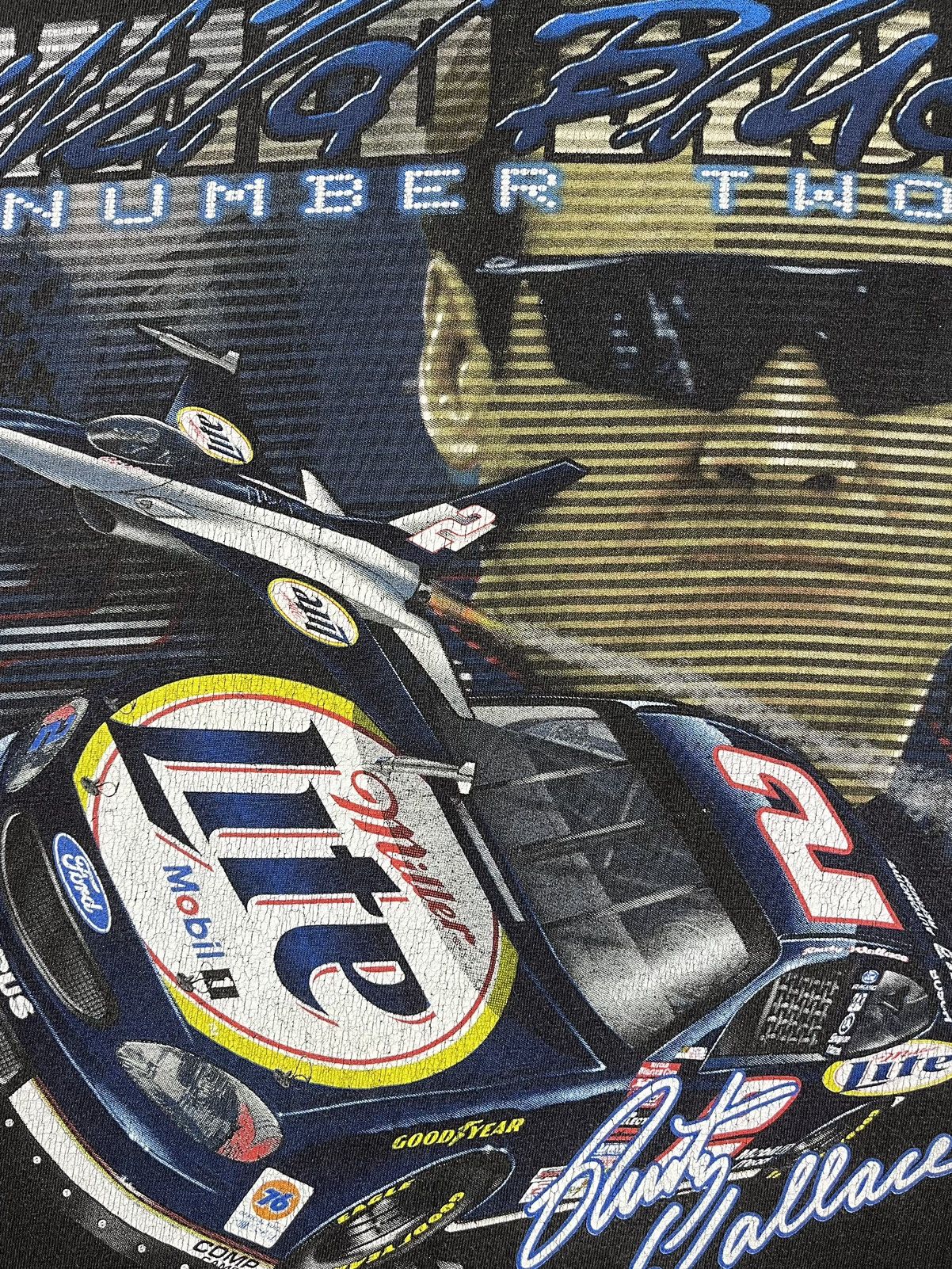 NASCAR Vintage Rusty Wallace Nascar racing AOP T Shirt 90’s Size US M / EU 48-50 / 2 - 8 Thumbnail