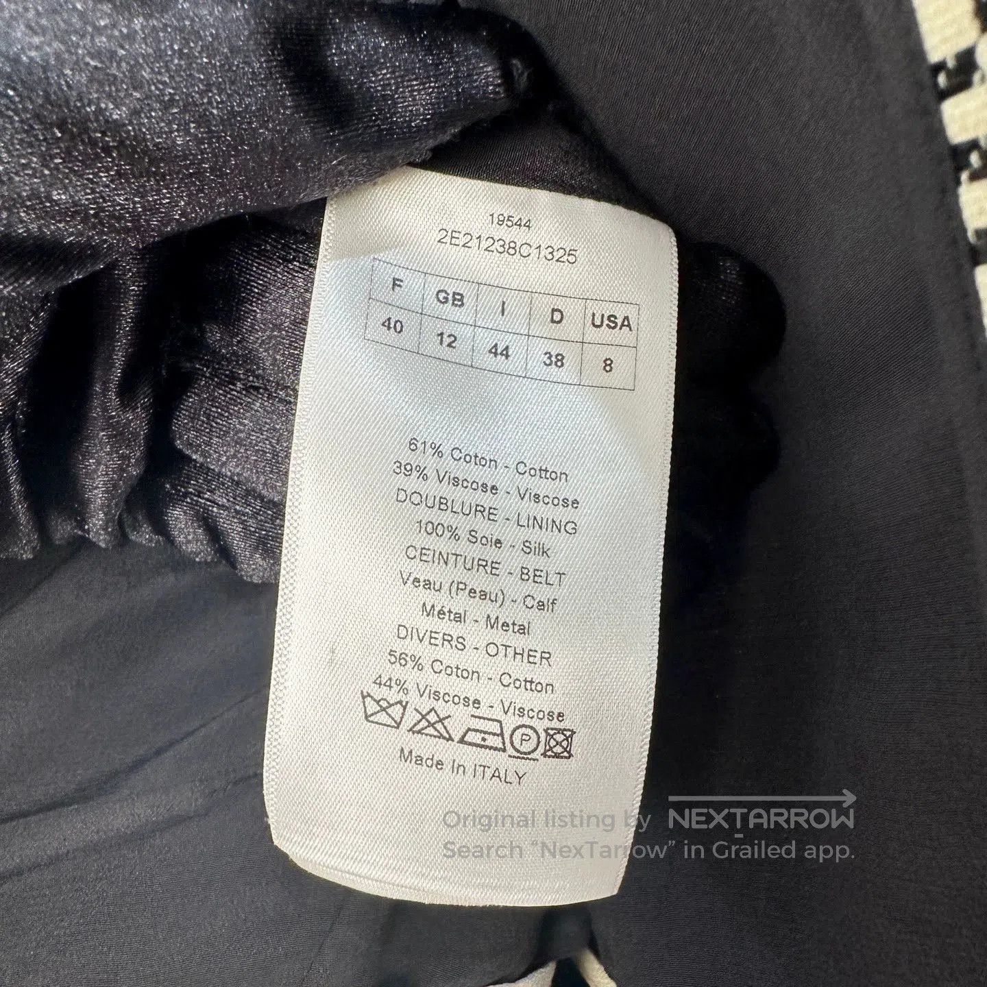 Dior dior wave woven short jacket size 40. Size US XXS / EU 40 - 5 Thumbnail