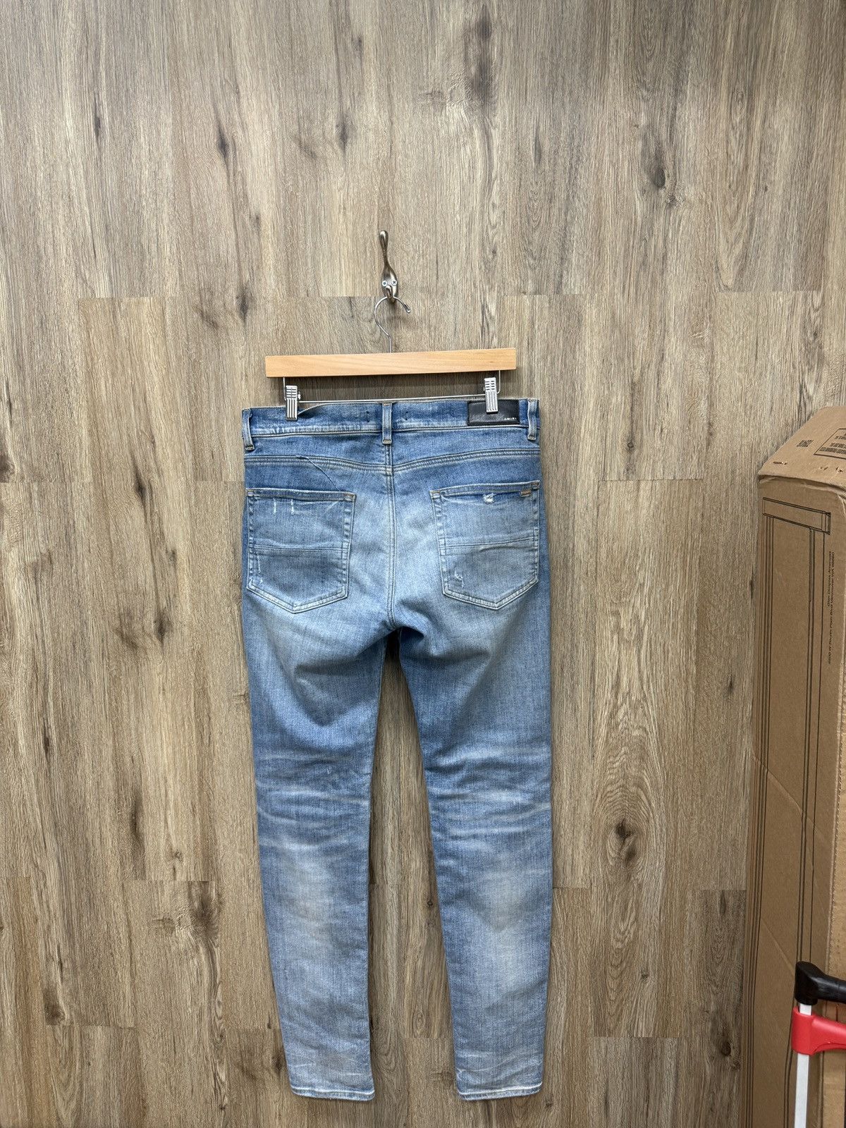 Amiri Amiri MX1 Blue Denim Brown MX1s Size US 34 / EU 50 - 8 Thumbnail