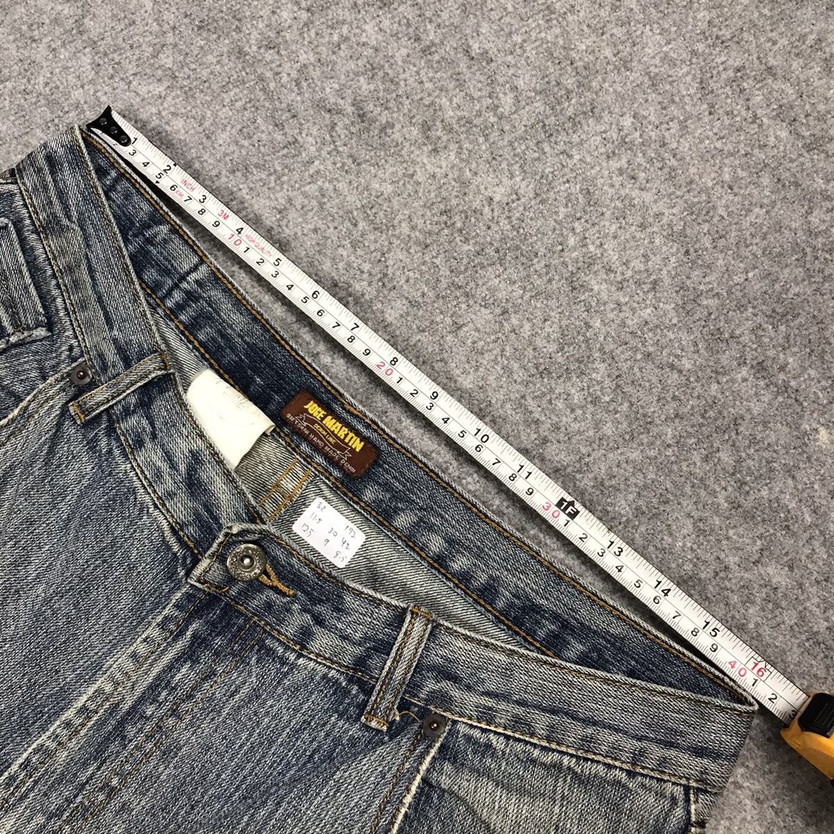 Japanese Brand JOGE MARTIN BAGGY DENIM PATCHWORK DISTRESSED JEANS PANTS Size US 32 / EU 48 - 14 Thumbnail